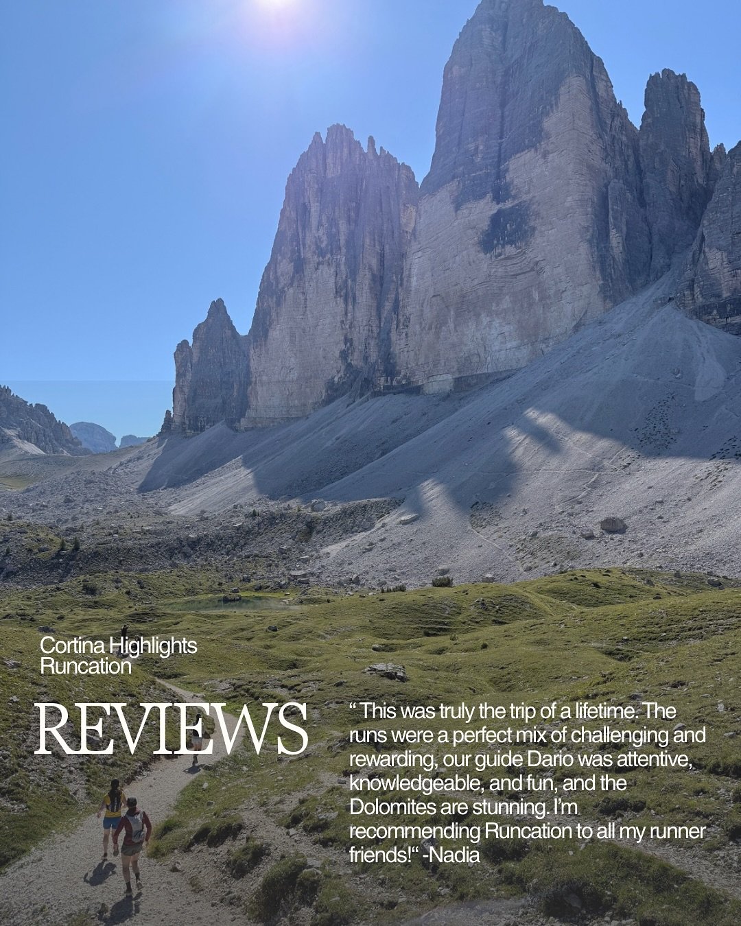 Curious if our Cortina Highlights Runcation is right for you? Hear from a few past participants! Whether you&rsquo;re a solo traveler or traveling with a running bud or partner, this trip is for all types of travelers and all levels of runners. Trail