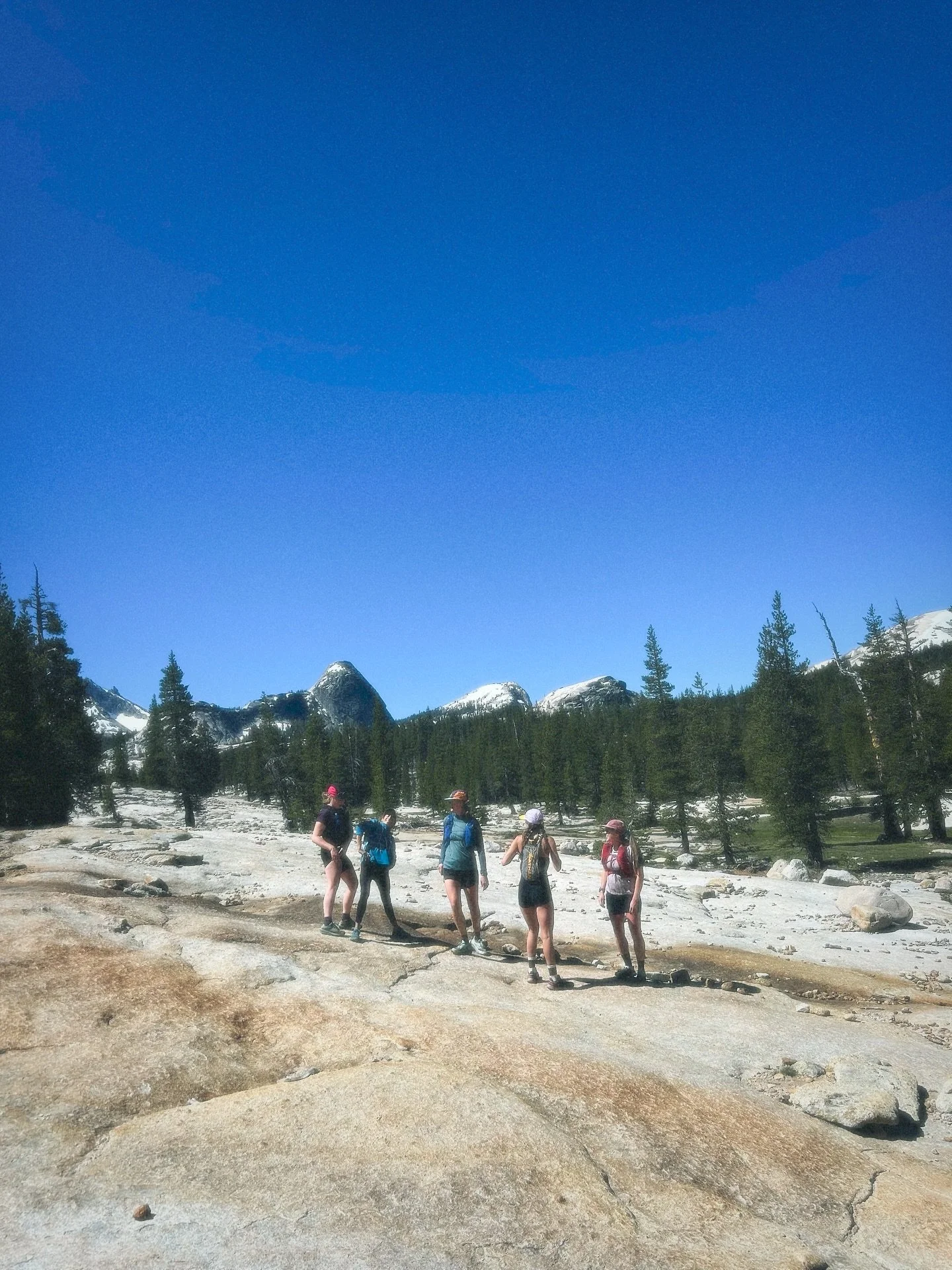 Snow is rapidly melting, falls are raging, and summer has arrived here in the Sierra. 🌞