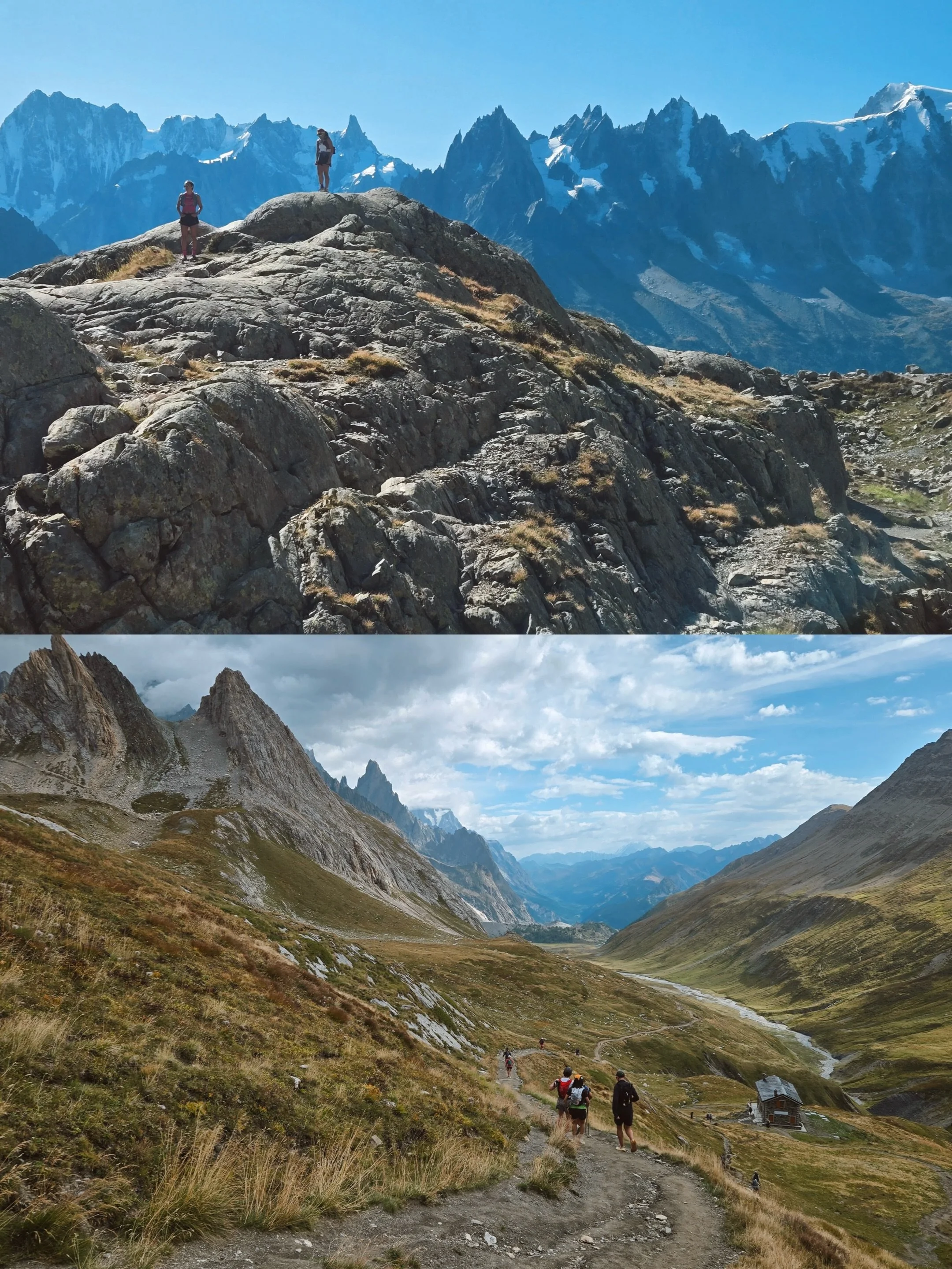The TMB in landscape mode. Through the passes and valleys, huts and hotels, of France, Italy, and Switzerland by foot. 

#trailrunning #tmb #runcation #tourdumontblanc #huttohut