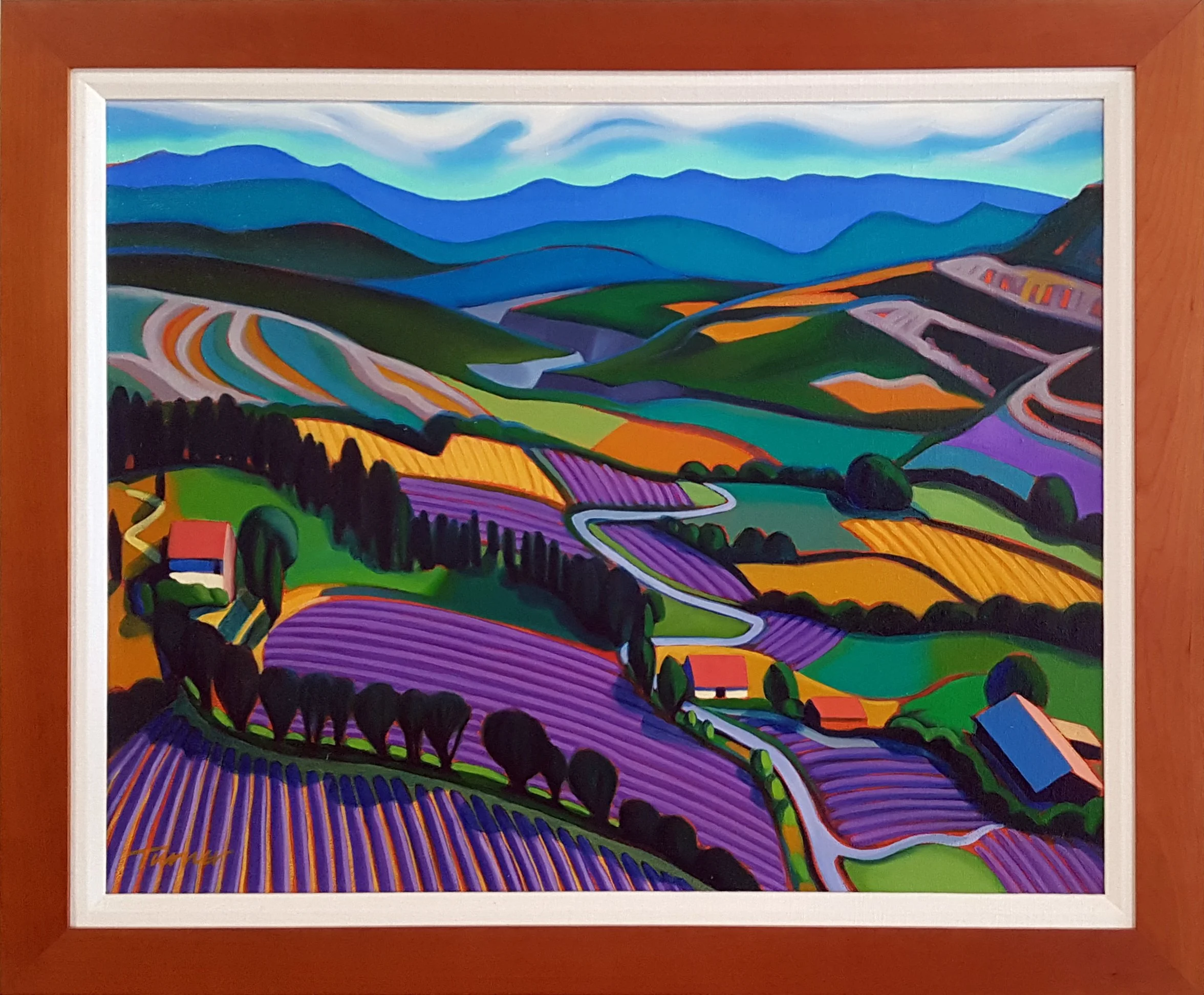 Valley of Lavender Framed.jpg