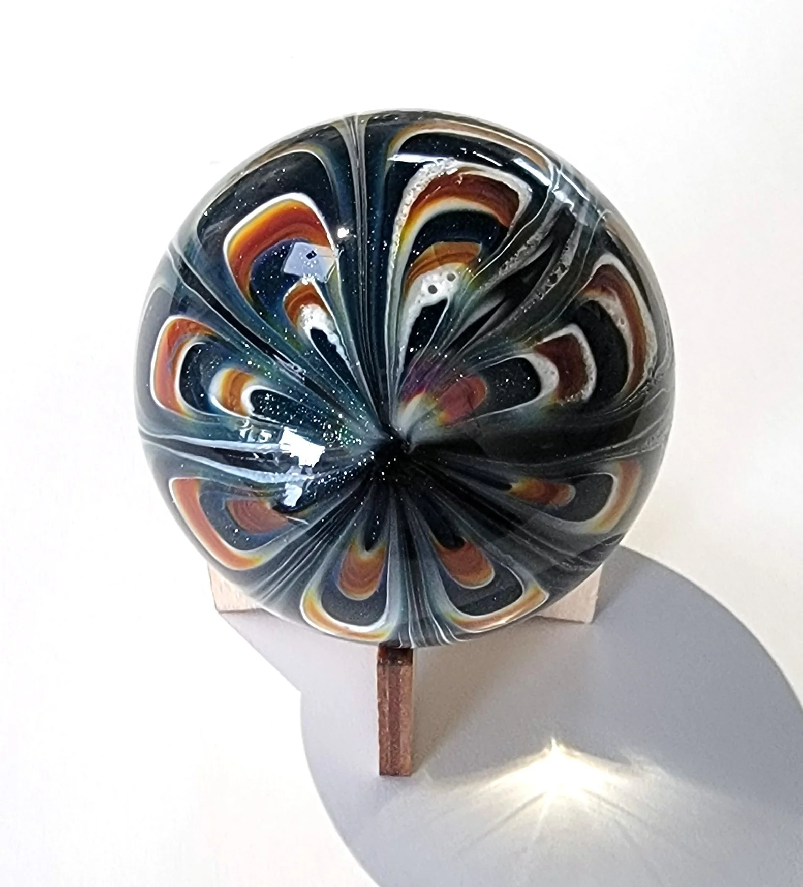 Harroun Doug White,Blue,Yellow Vortex  Reverse View $150.jpg