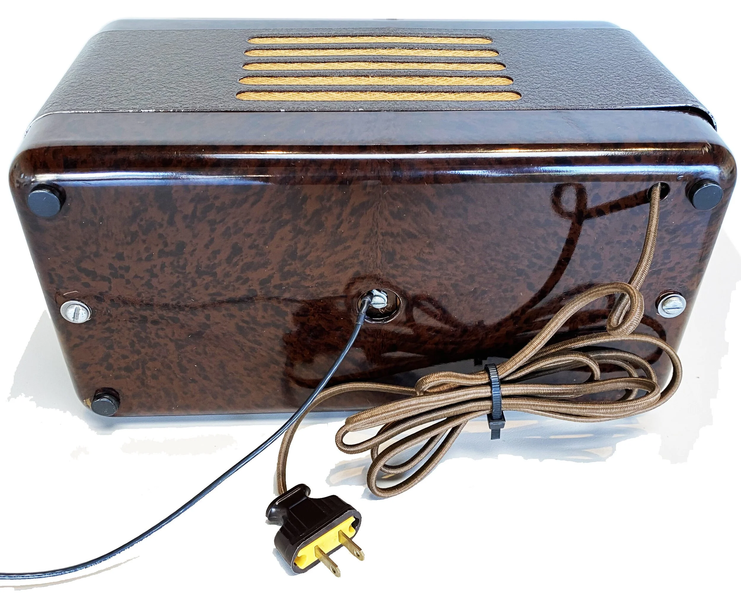 Coronet C2 1946  Five Tube AM Radio Back Cover $450.jpg
