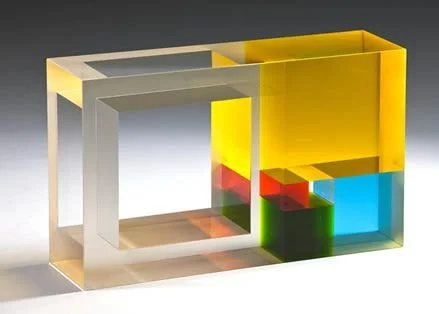 Botos Peter FIbonacci II  Optical Glass  9.5(W) x 3(D) x 6(H) Inches   $10,075.jpg