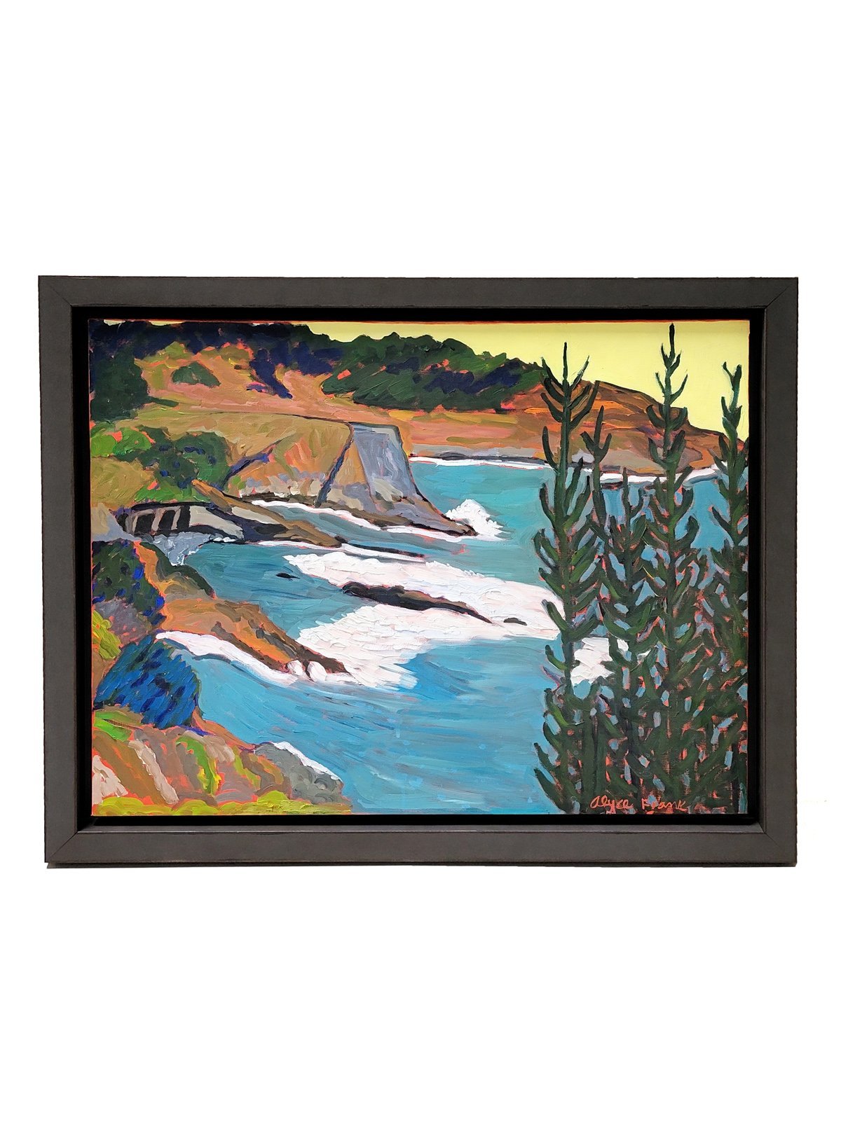 Frank Alyce Ocean Cove,Northern California  Oil on Linen   34(L) x 28(H) Inches  $4750.jpg