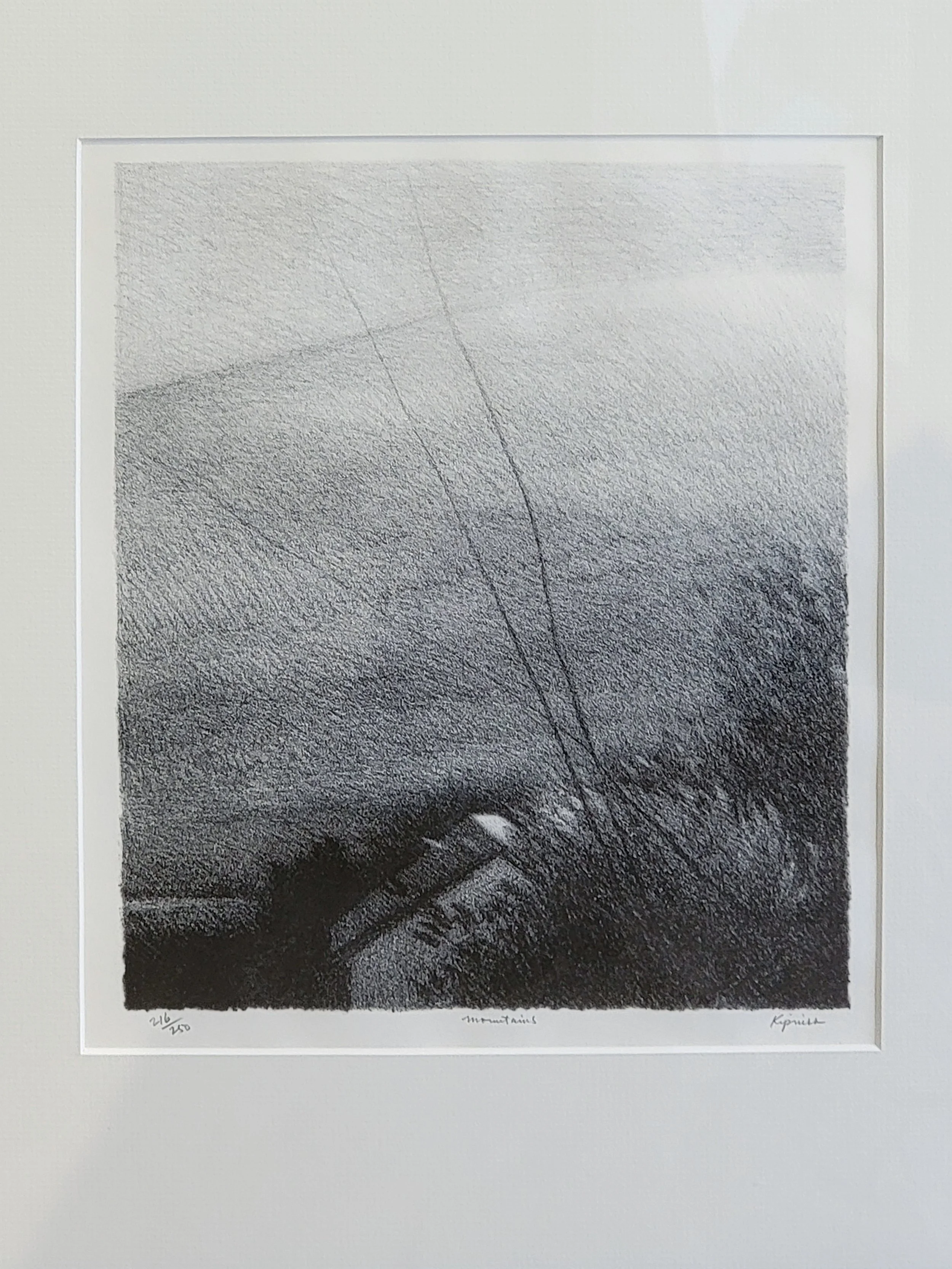 Kipniss Robert Mountains,2003    Ed. of 216 of 250  18(L) x 22(H) Inches Framed  $972.jpg
