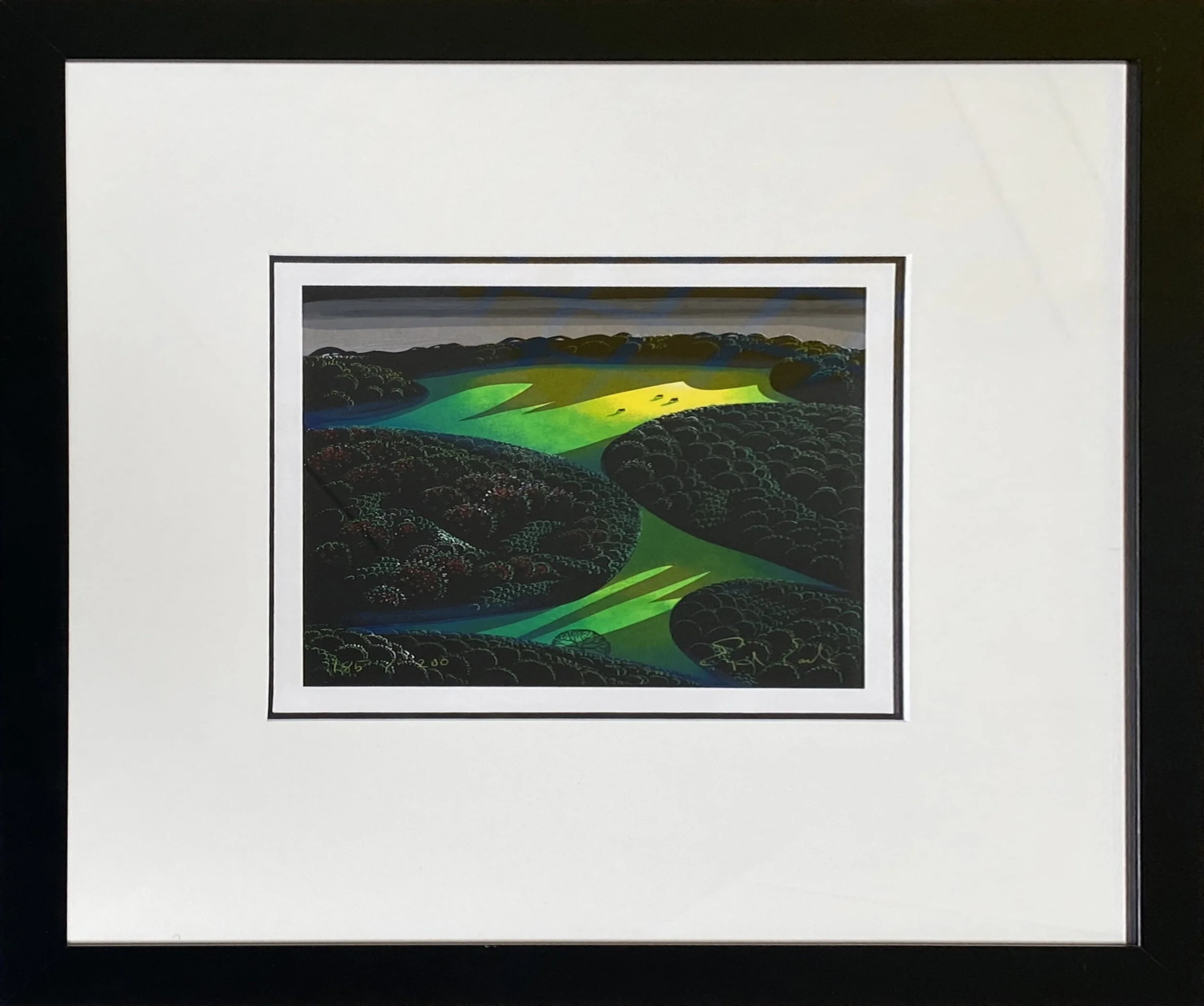 Two Emerald Jewels, 1998