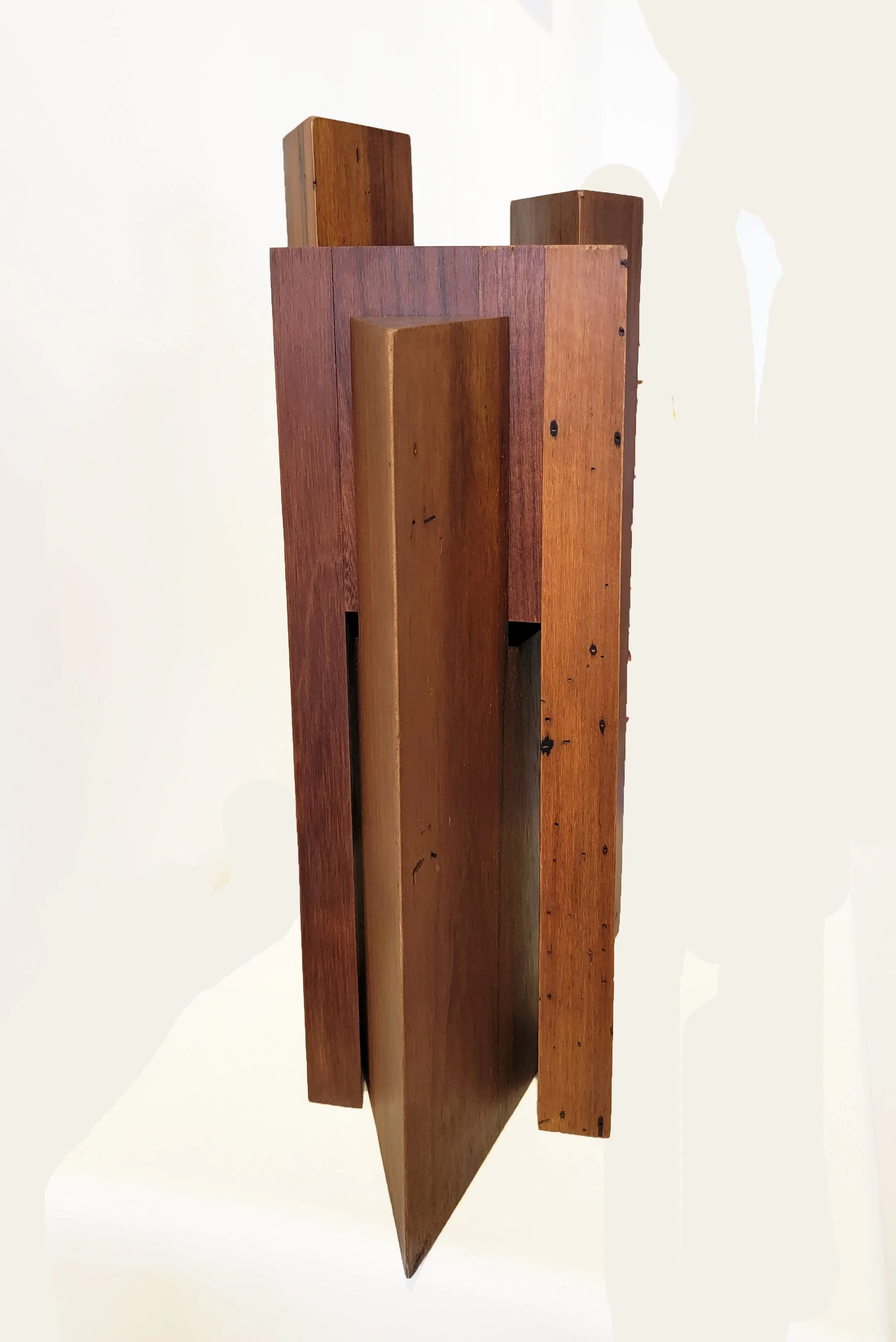 Standing Abstract Wooden Sculpture, Artist Unknown  $250 (2).jpg