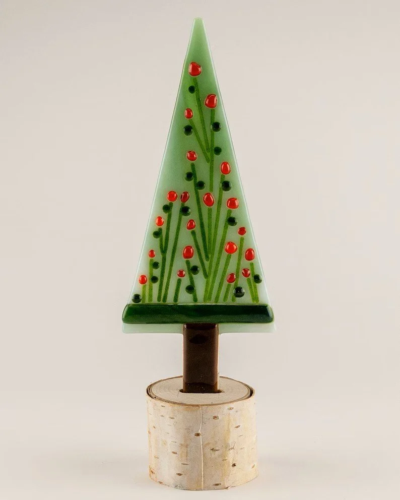 Christmas Bouquet Terry Gomien used Glass Christmas Tree 54n45 cost 107 price.jpg