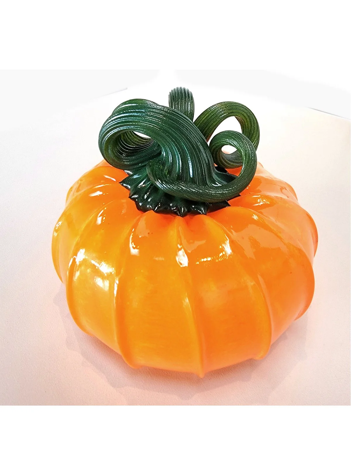Jordan Ford: Orange Glass Pumpkin