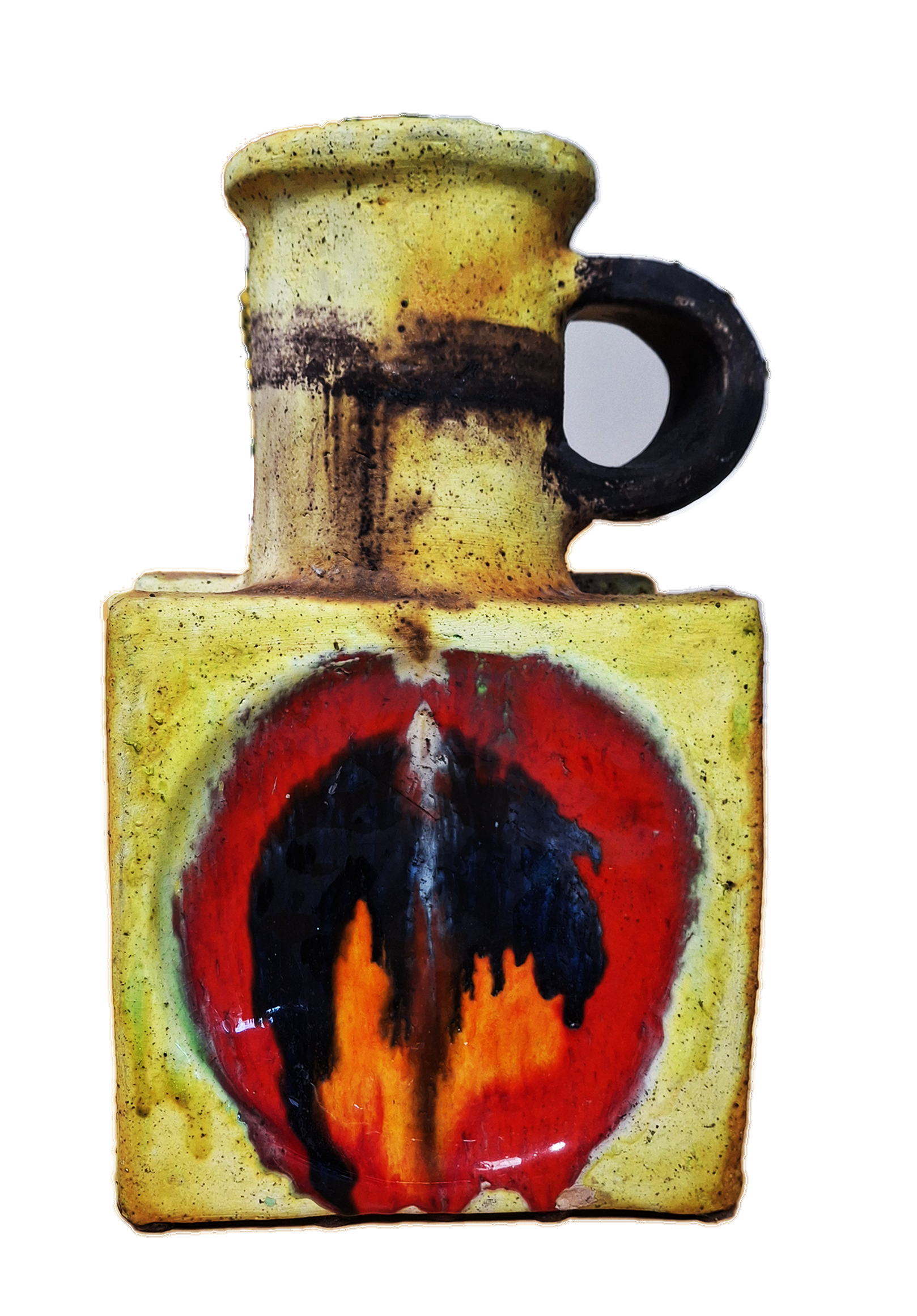 Square Abstract Vase
