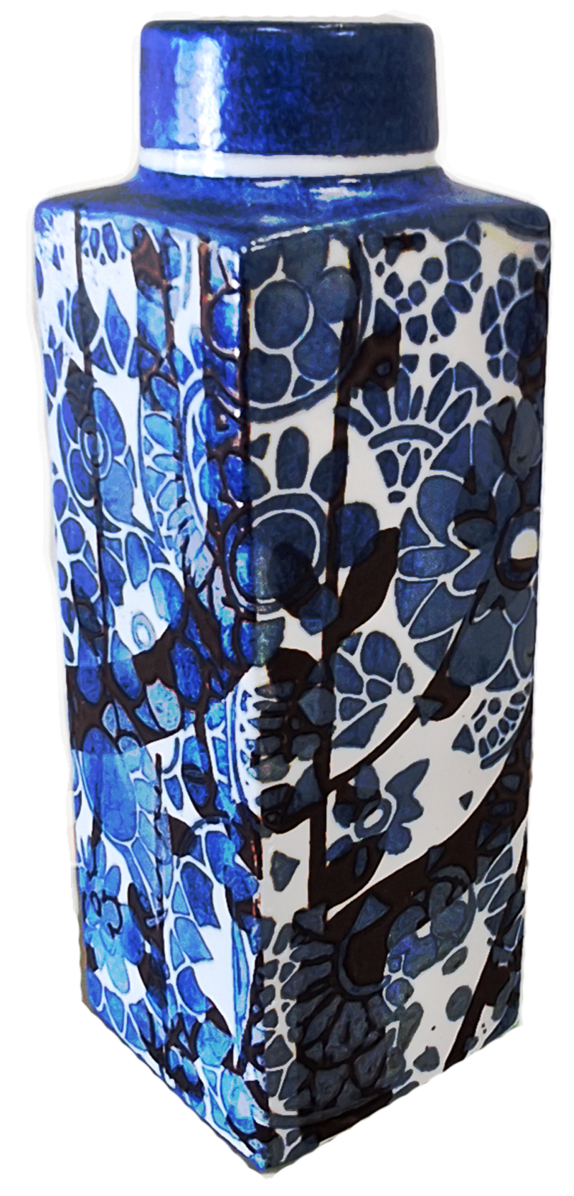 Johann Gerber: Blue Forest Vase