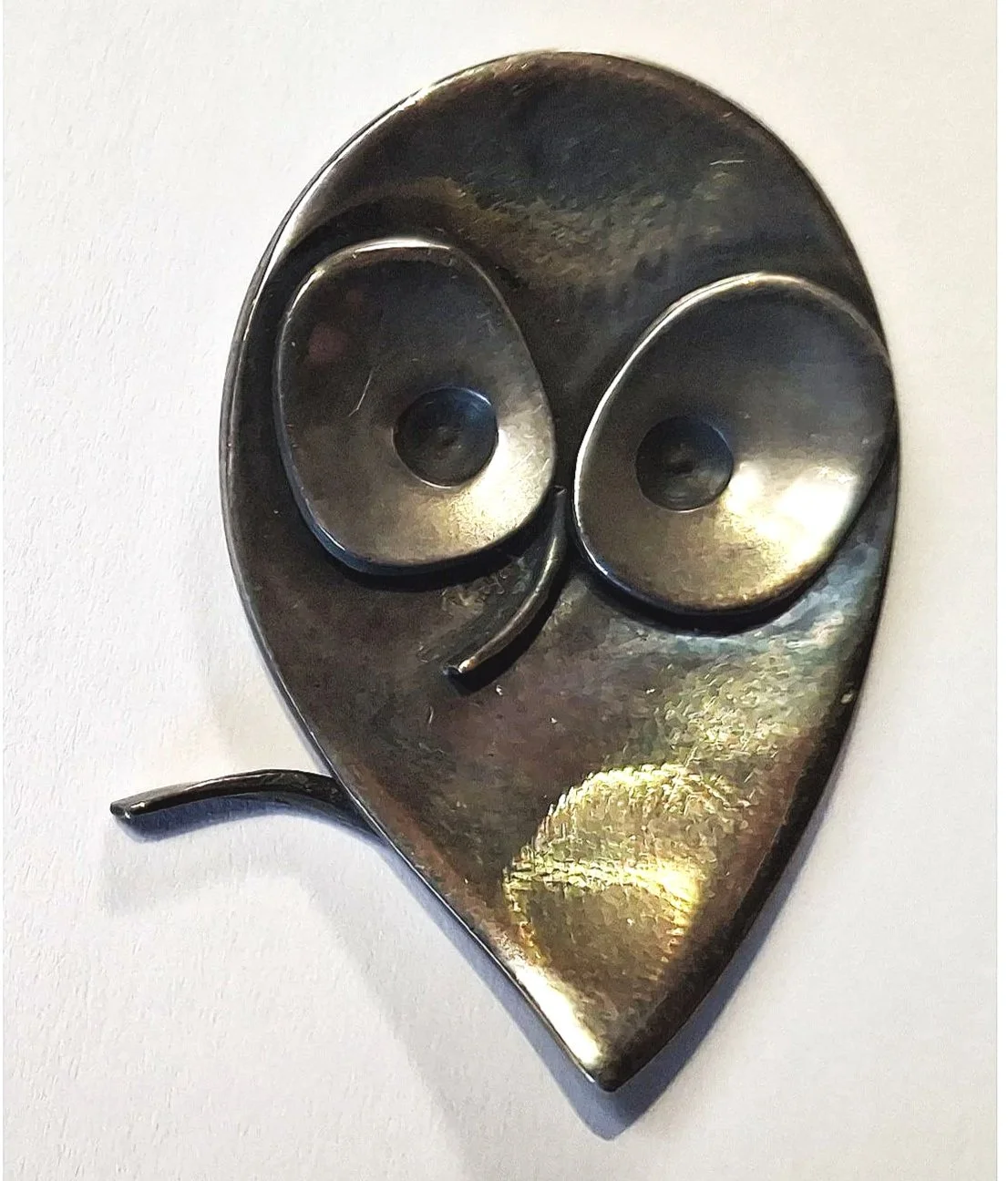 Large Owl Brooch