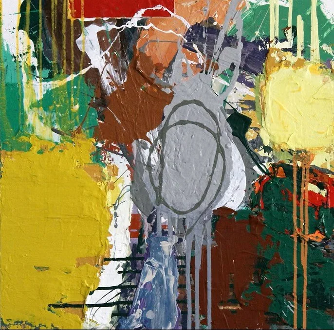 Gary Denmark  Lassero  Acrylic on Panel   24 x 24 Inches  2016.jpg