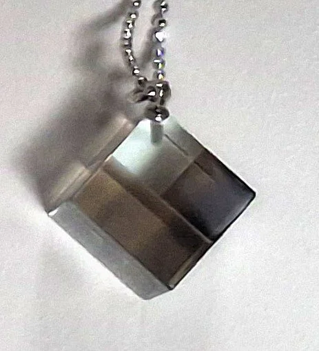 Brown and Clear Pendant