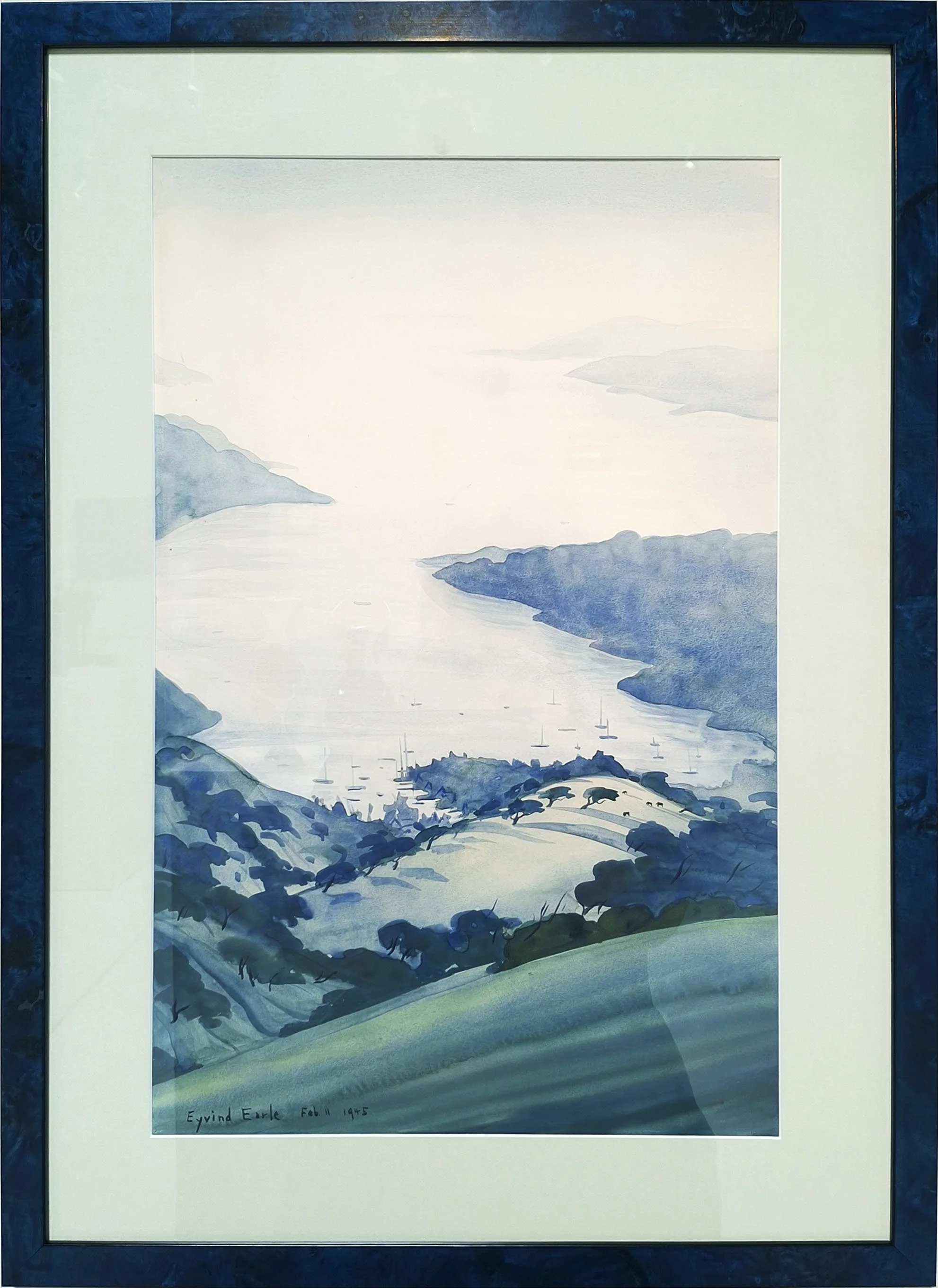 EARLE EYVIND Title To Be Determined (untitled) (unknown) (undetermined) 1945 Watercolor Watercolor 3850.jpg