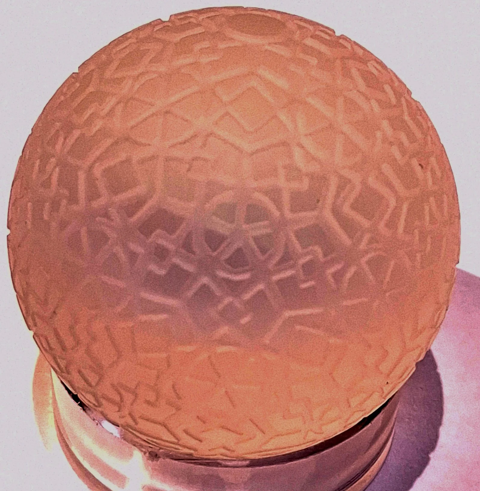 Peter Boyle Carved Geometric Pattern Marble.jpg