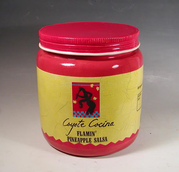 Karen Shapiro Coyote Cocina Flamin' Pineapple Salsa Ceramic.jpg