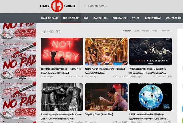 Hip Hop Cafe on the daily grind @dailygrind. Vote it up! Share it. All appreciated. #hiphopcafefilm