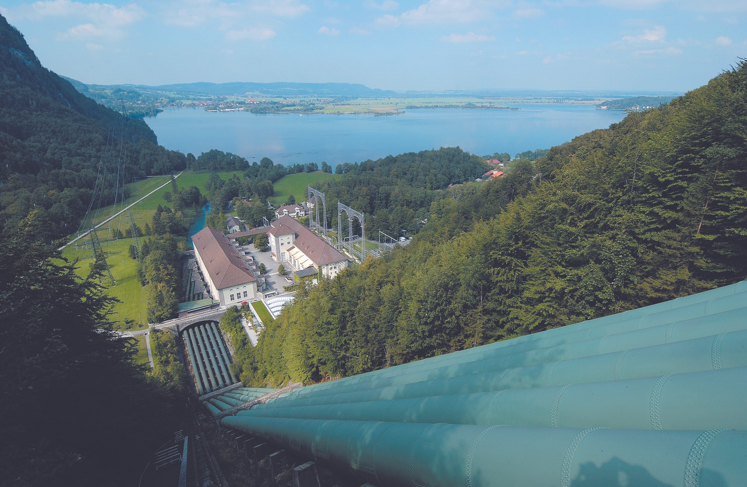 Klimafrühling am Walchenseekraftwerk - Führung am Walchenseekraftwerk mit Wasserschloss 