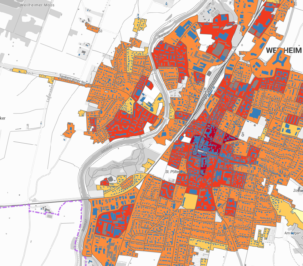Kommunale Wärmeplanung in Weilheim