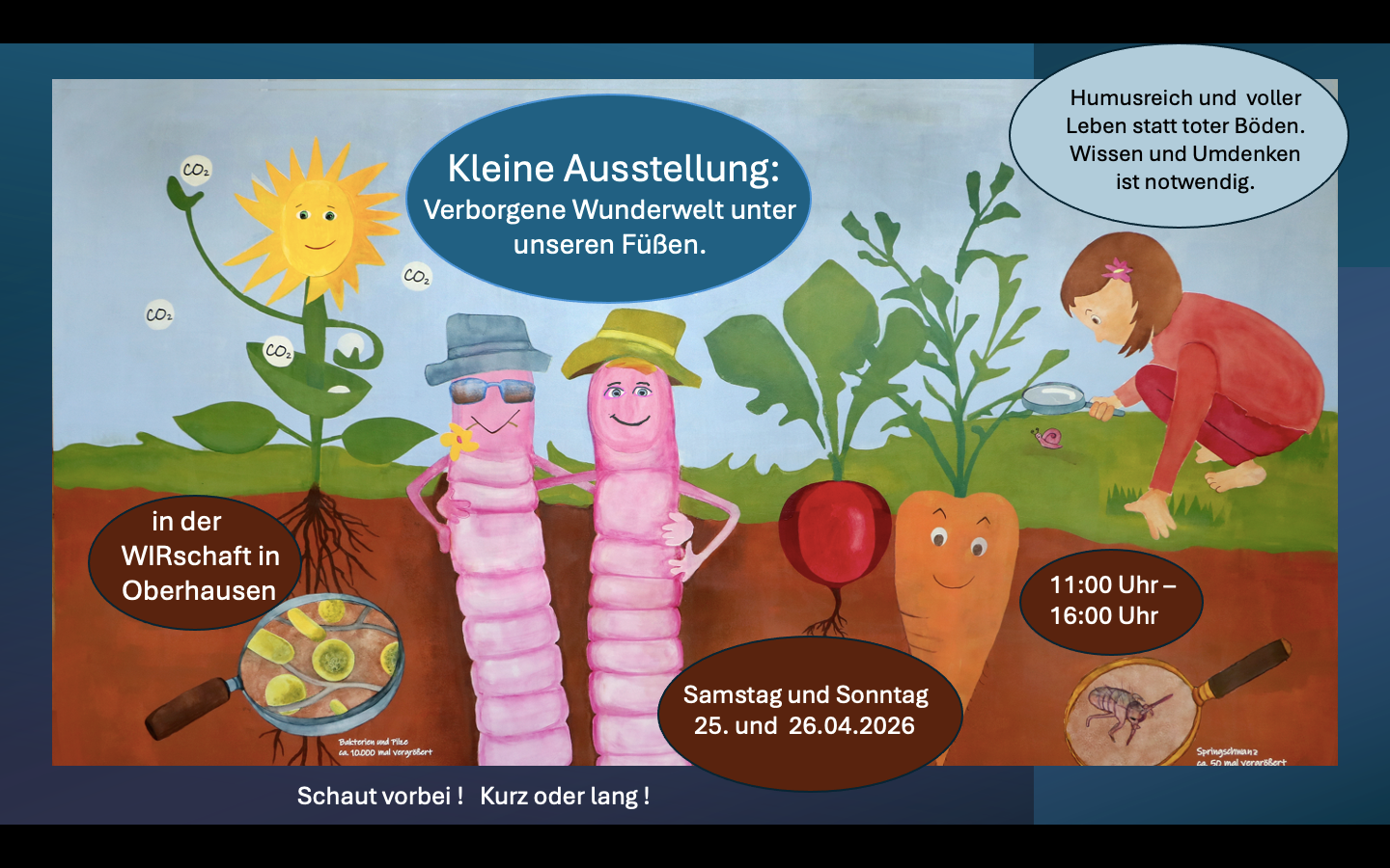 Verborgene Welt unter unseren Füßen