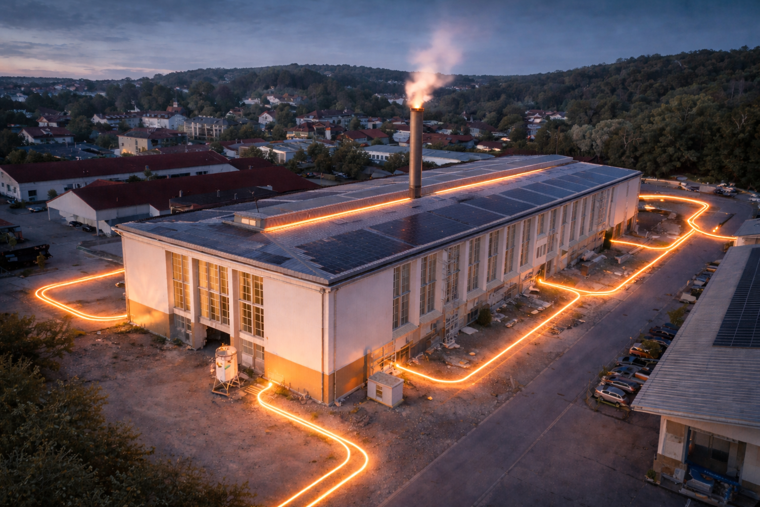 Fernwärme - Eine Führung durch die Penzberger Energiezentrale 