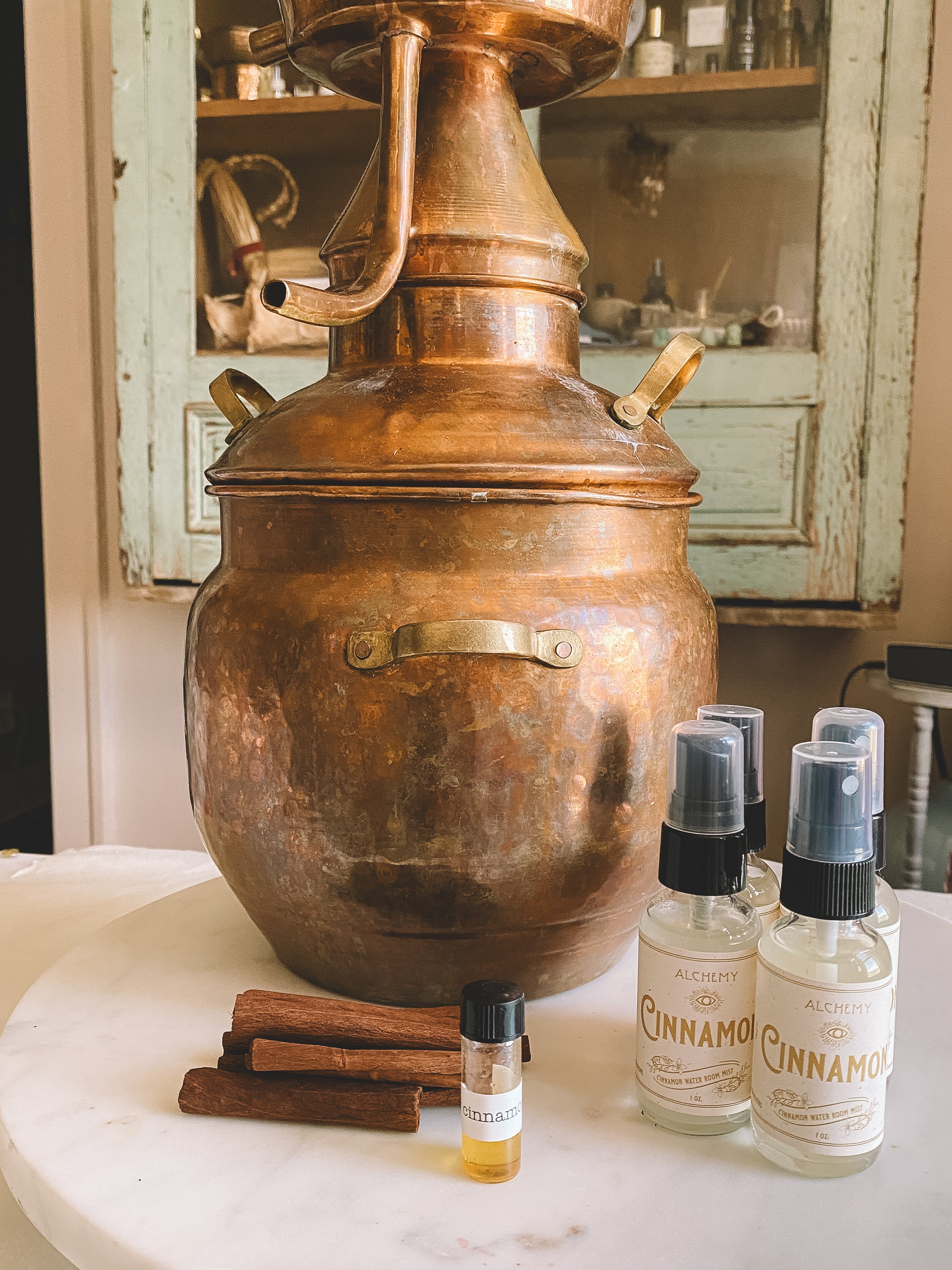 cinnamon hydrosol - spaces not faces - potions for prosperity.JPG