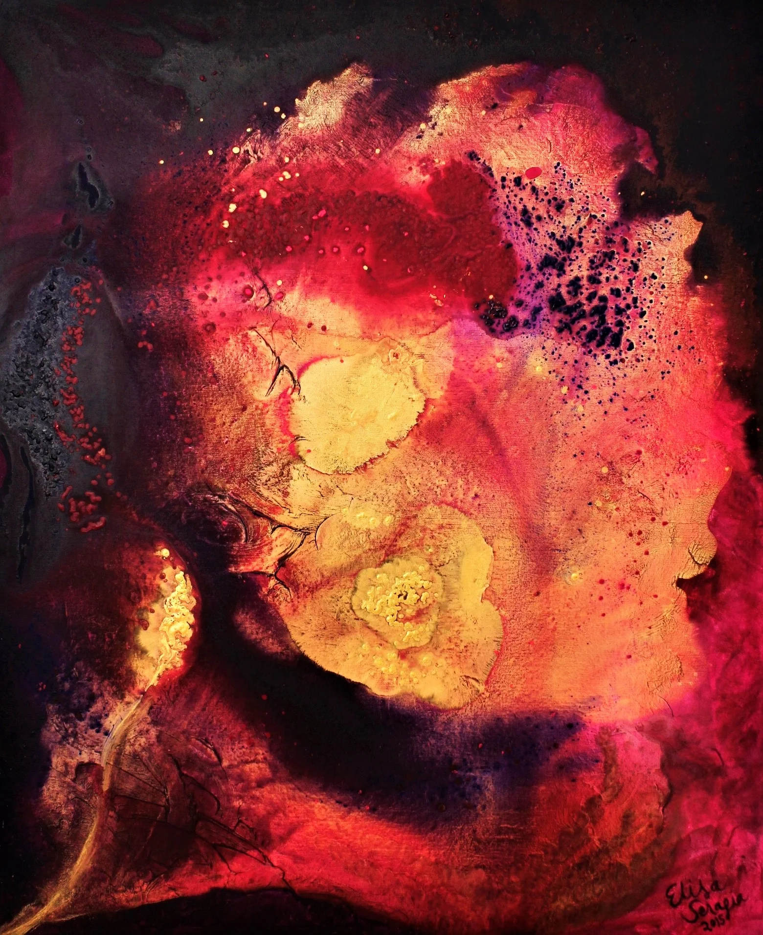 Avautua Acrylic on canvas 81 x 100 cm 2015