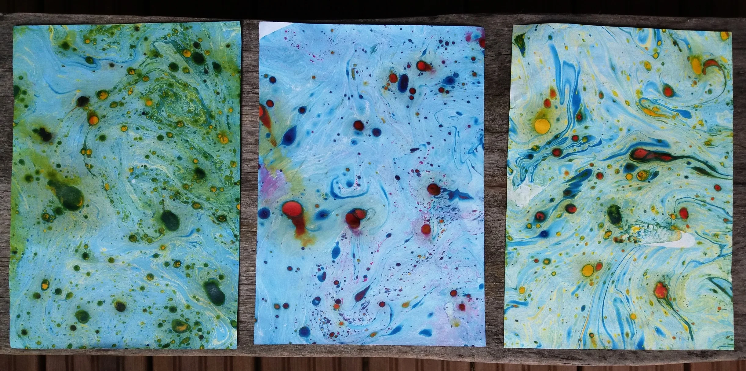 Paintings by 6 years old me