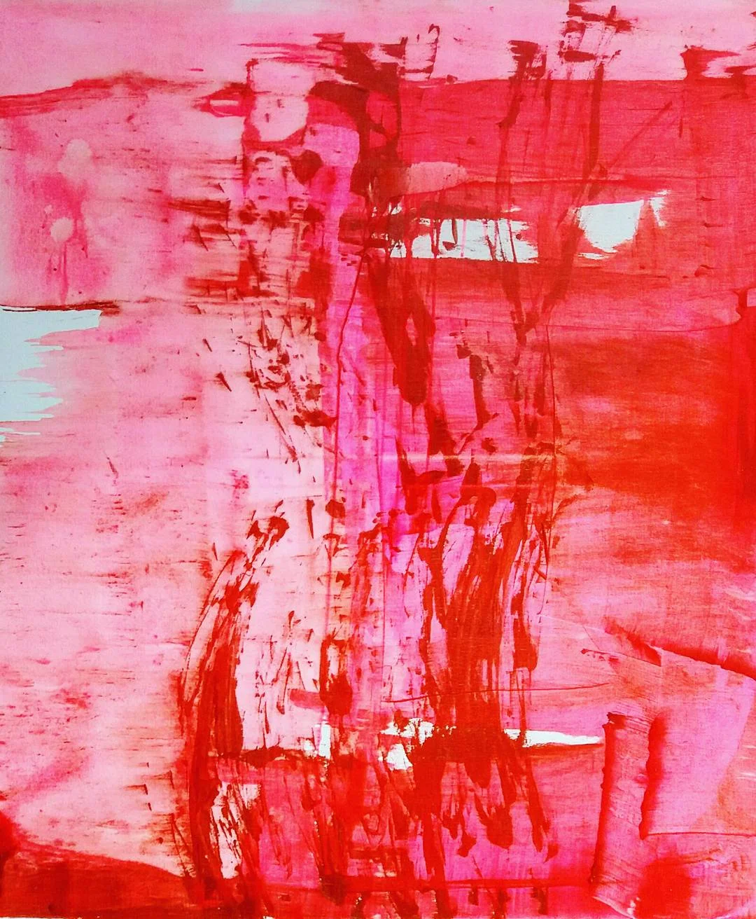 Magentakaislikko, Akryyli kankaalle, 120 cm x 100 cm Myyty/ Sold