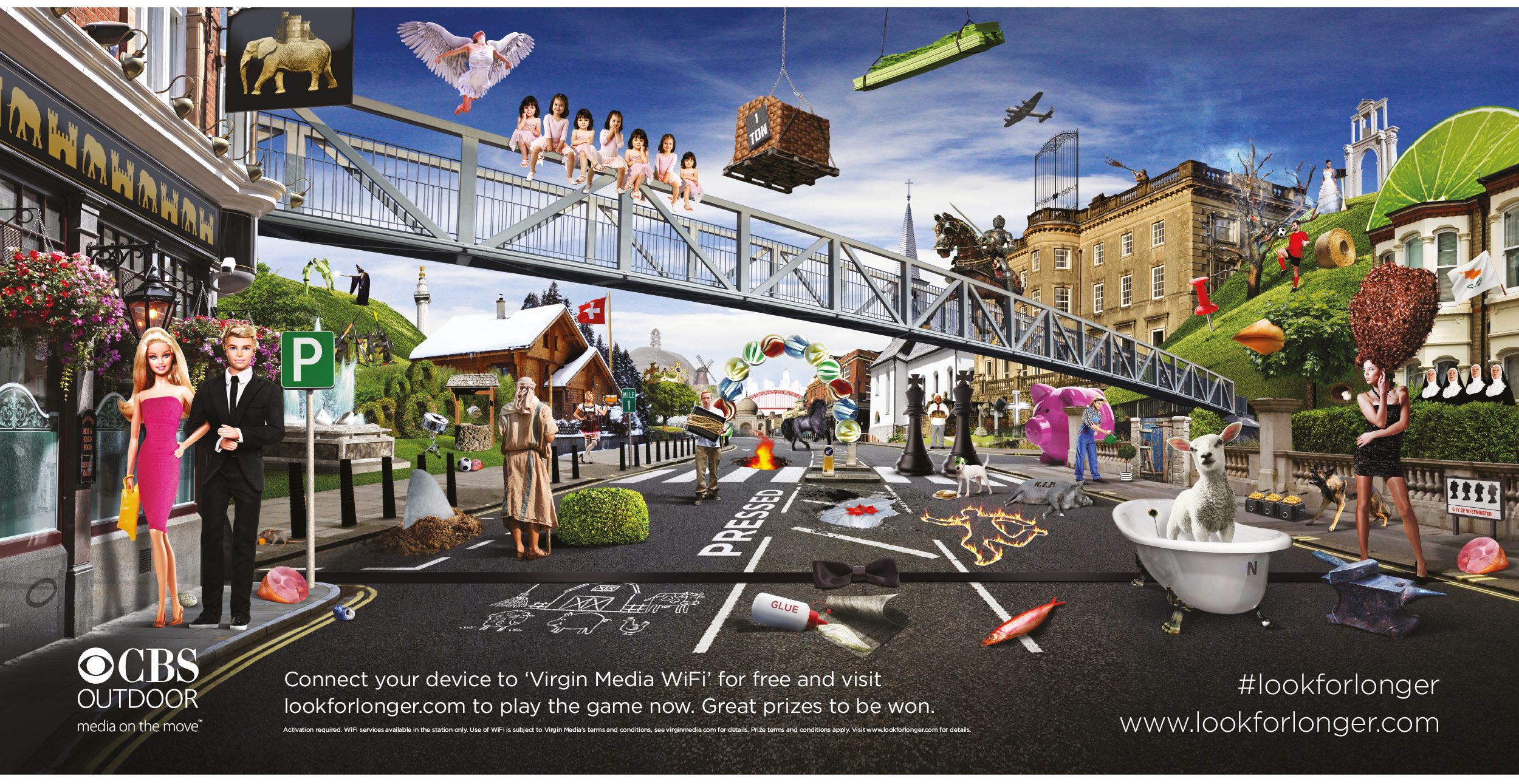 Participation levels were extraordinary – with London’s hyper connected audience spreading the word far beyond the capital to other UK urban centres, Europe and the rest of the world. This visual puzzle contained cryptic clues to find 75 hidden Lon