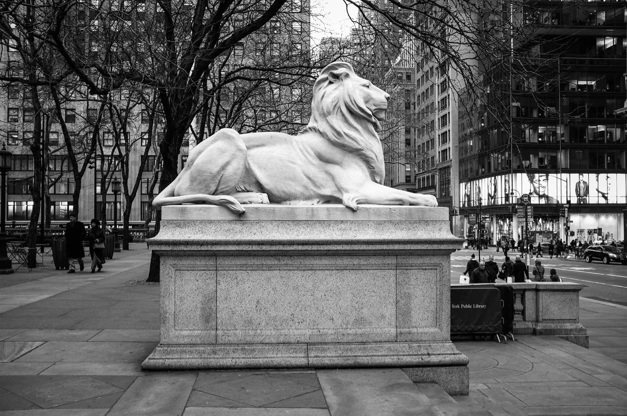 A lion in winter