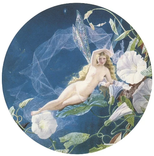 John Simmons, Fairy Lying on a Leaf