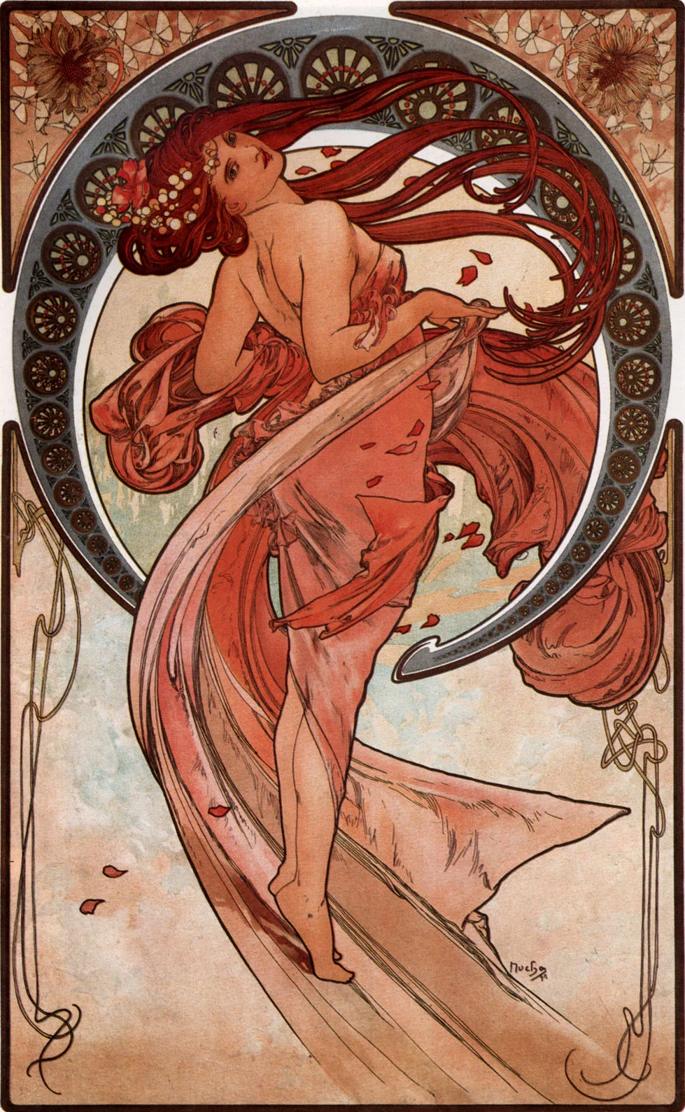 Alfons Mucha, Dance (1898)
