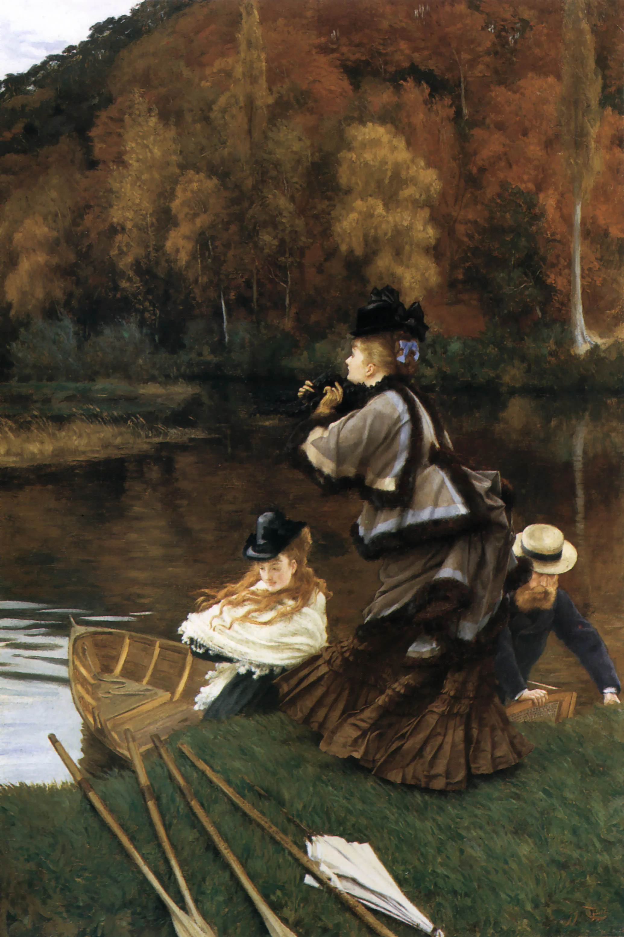 James Tissot, Autumn on the Thames