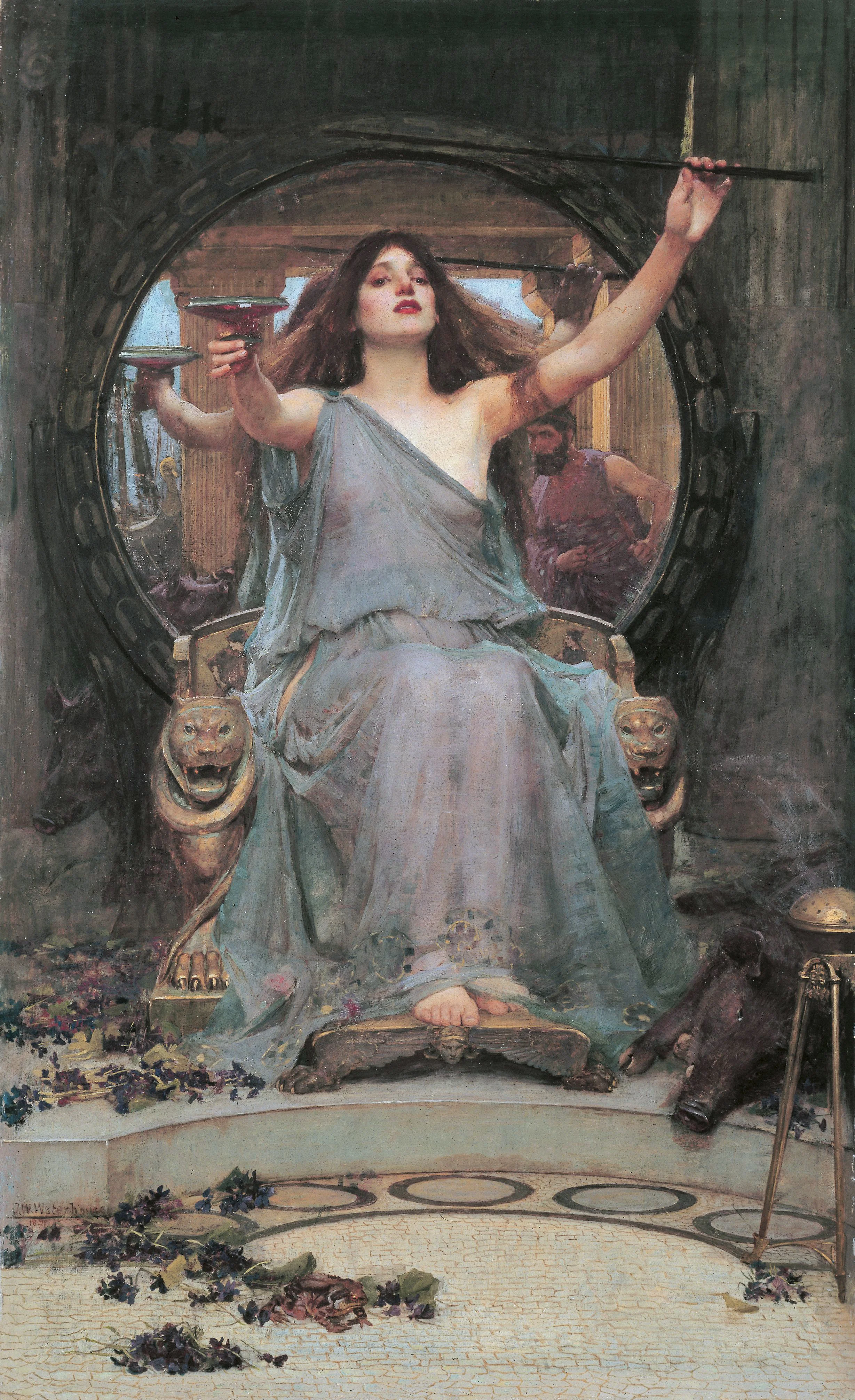 John William Waterhouse, Circe Offering the Cup to Odysseus