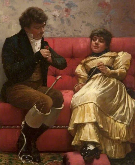 John Lavery, A Conquest, a Heart for a Rose