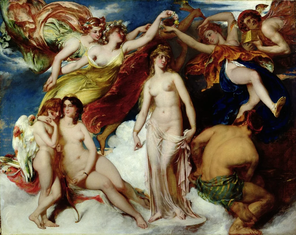 William Etty, Pandora Crowned by the Seasons