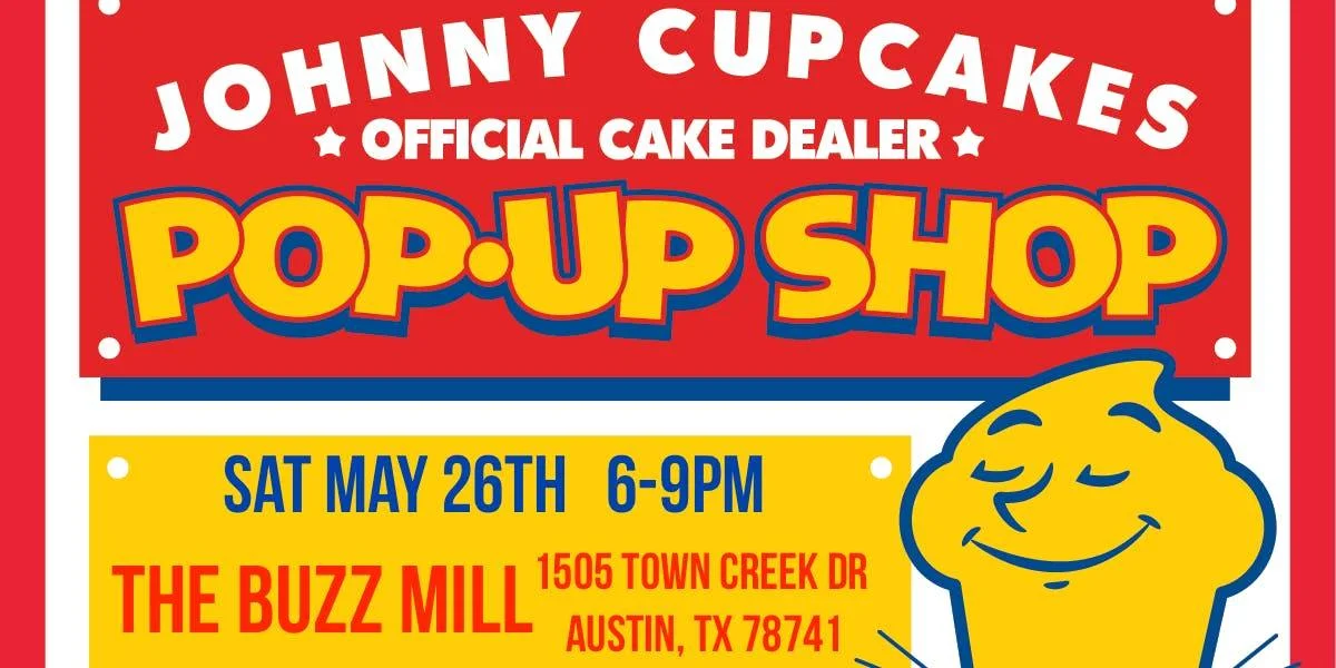 Johnny Cupcakes Cake Dealer x The Buzz Mill Pop-Up