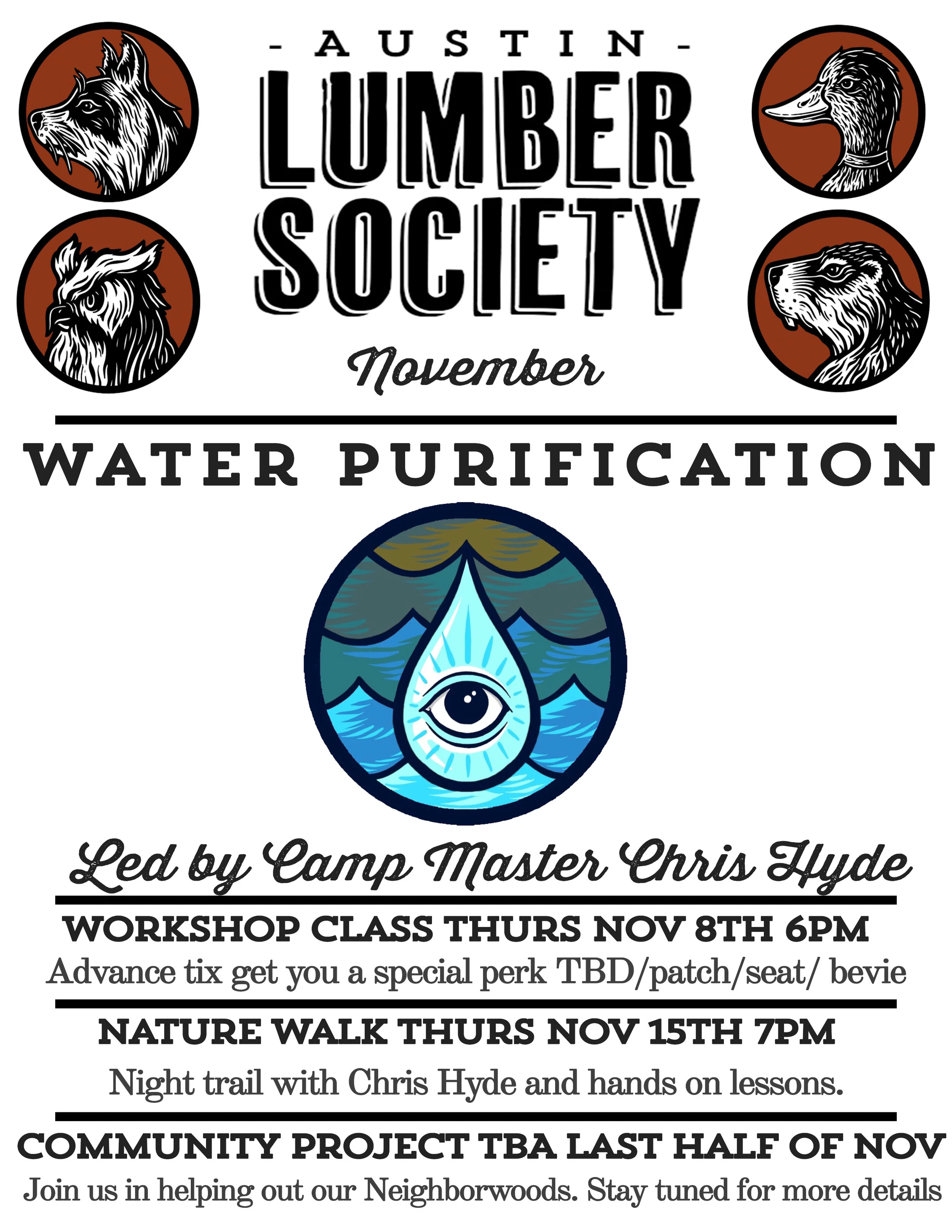 Lumber Society: Water Purification