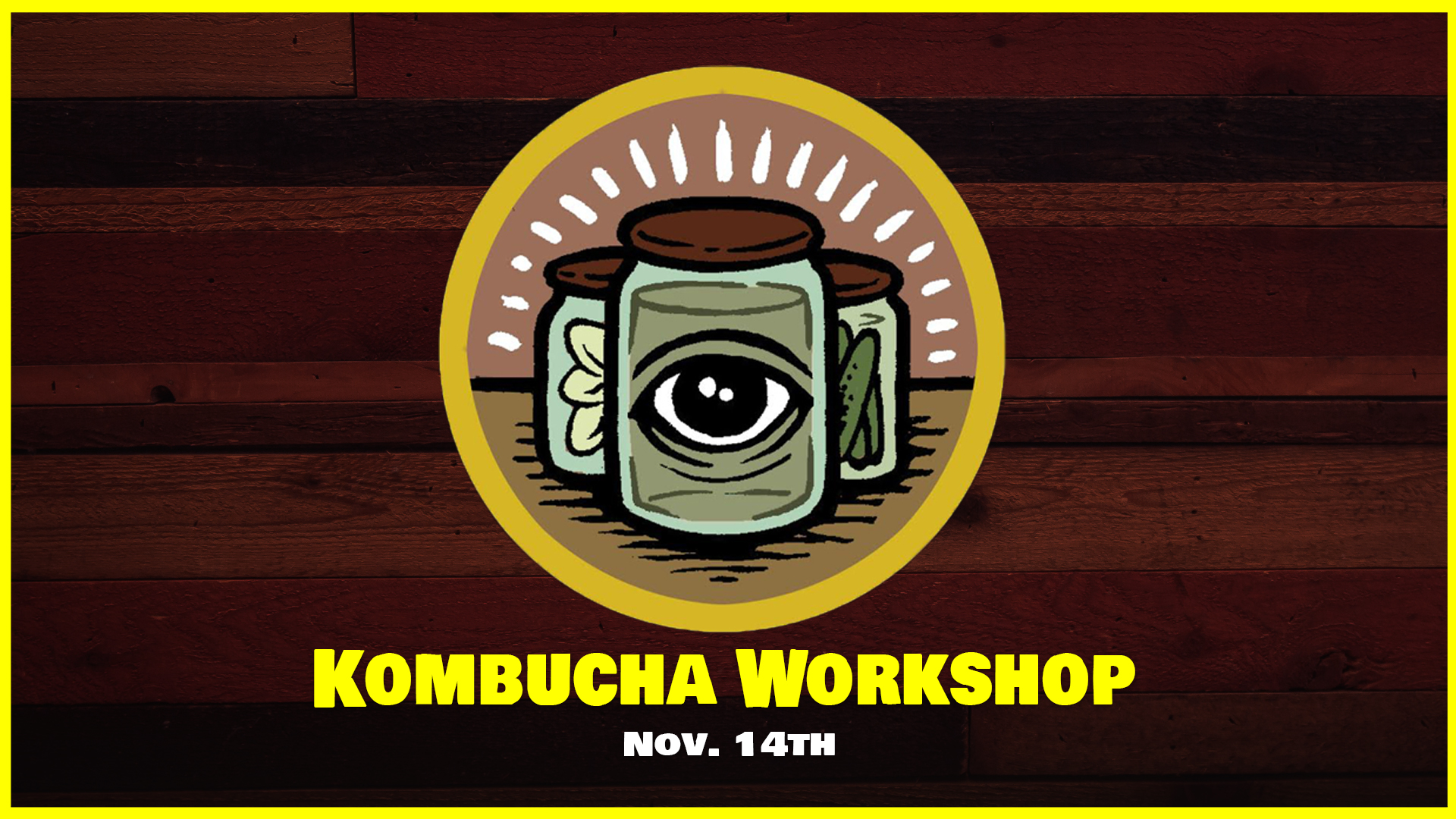 Kombucha Workshop