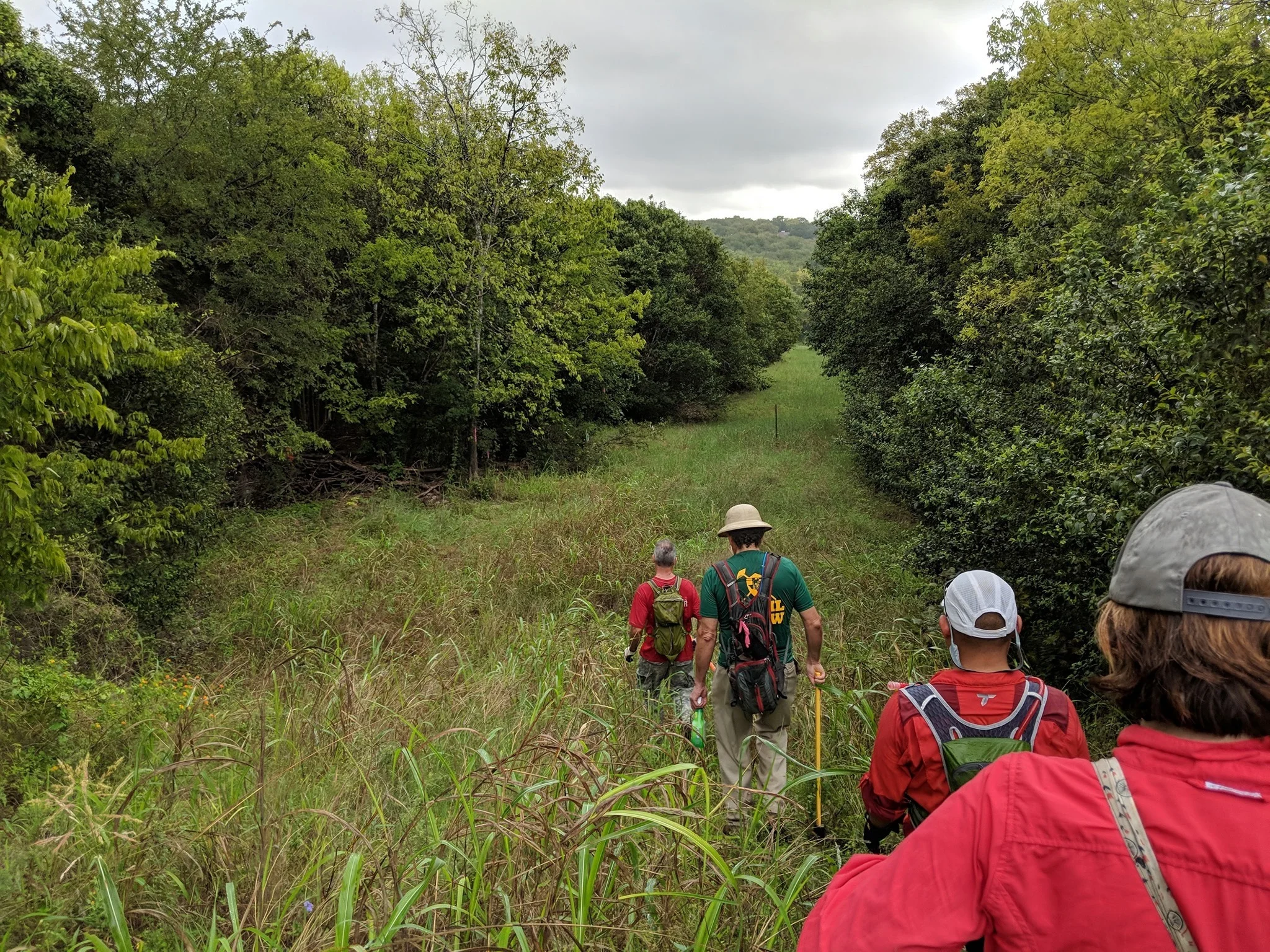 It's My Park Day Trail Clean at Country Club Creek Trail