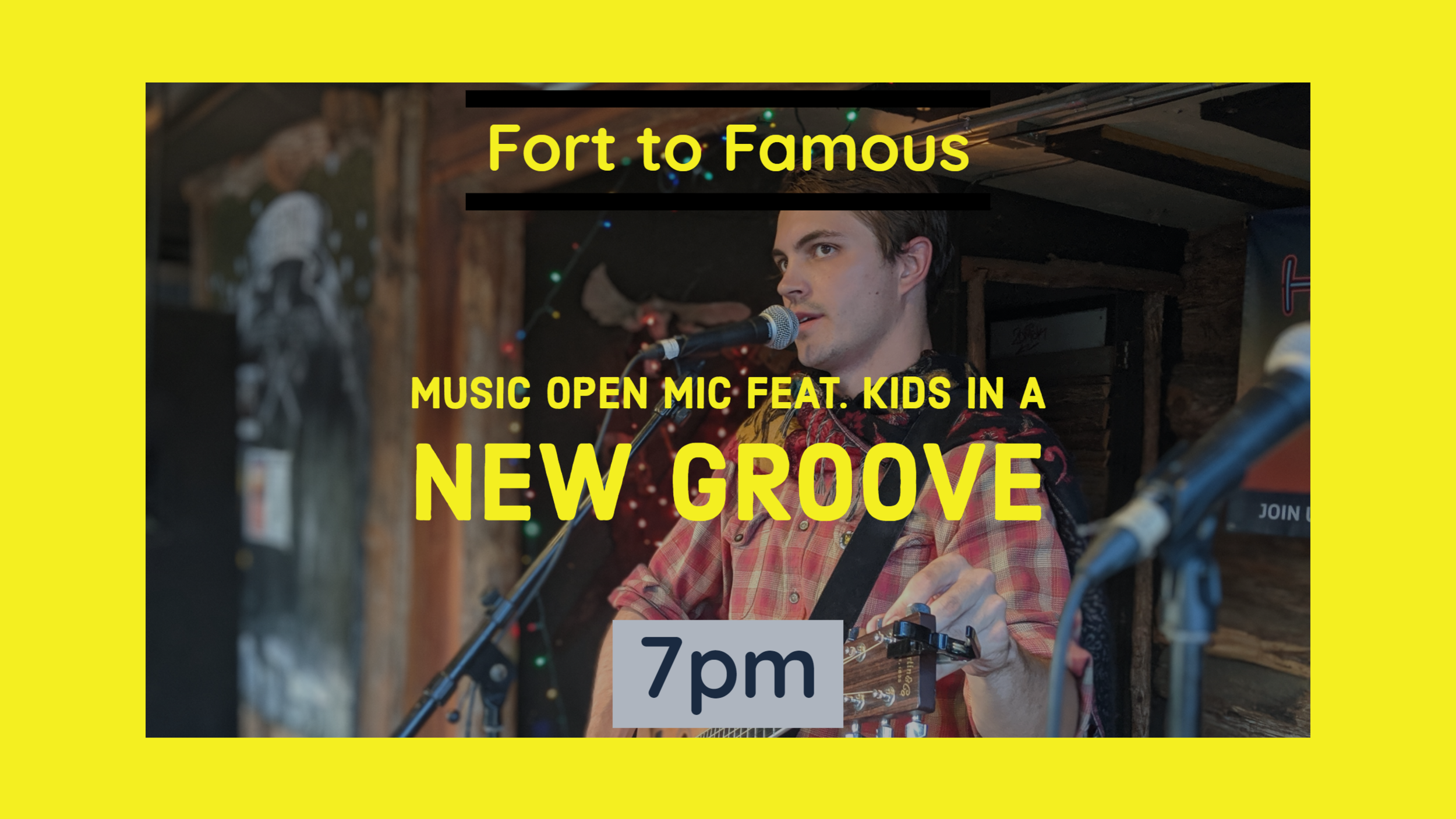 Kids in a New Groove Music Open Mic