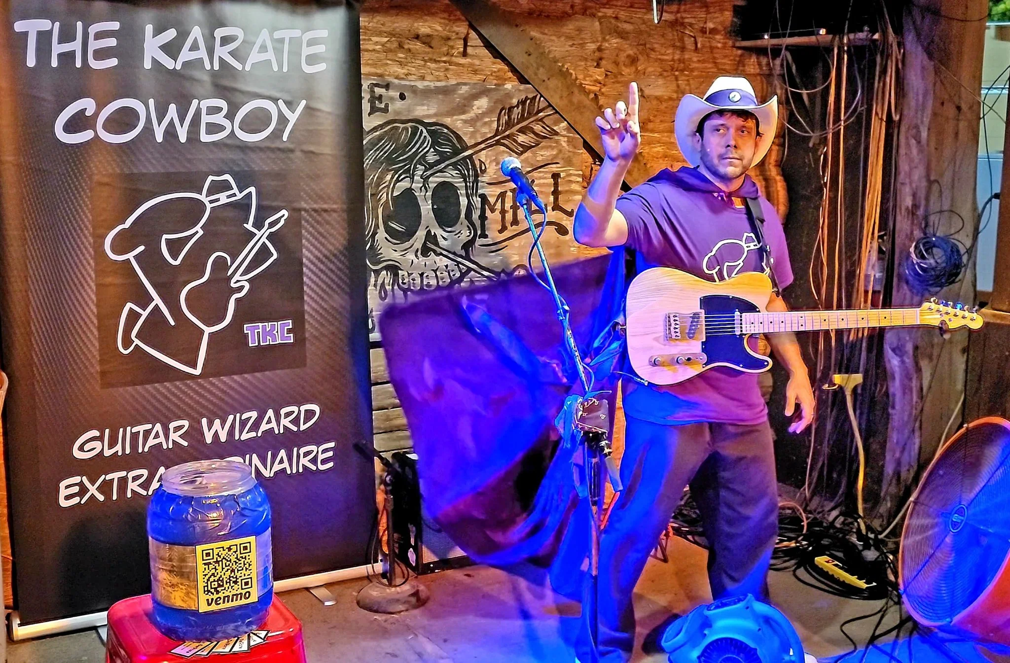 Live Music w/ The Karate Cowboy 