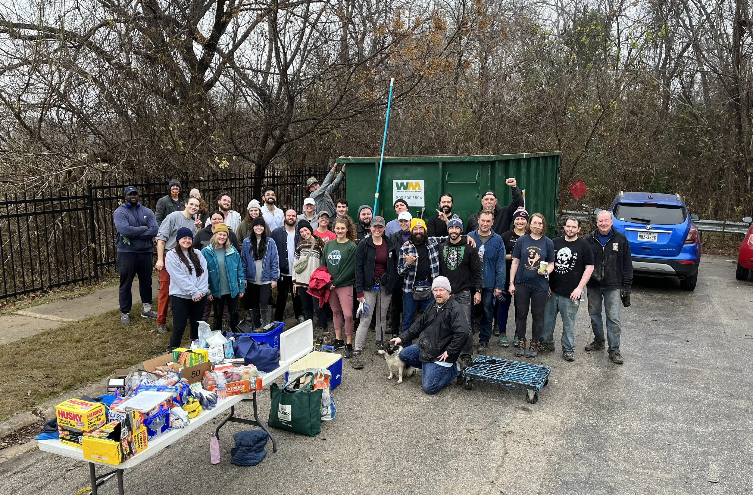 Trail Clean at the Country Club Creek Greenbelt