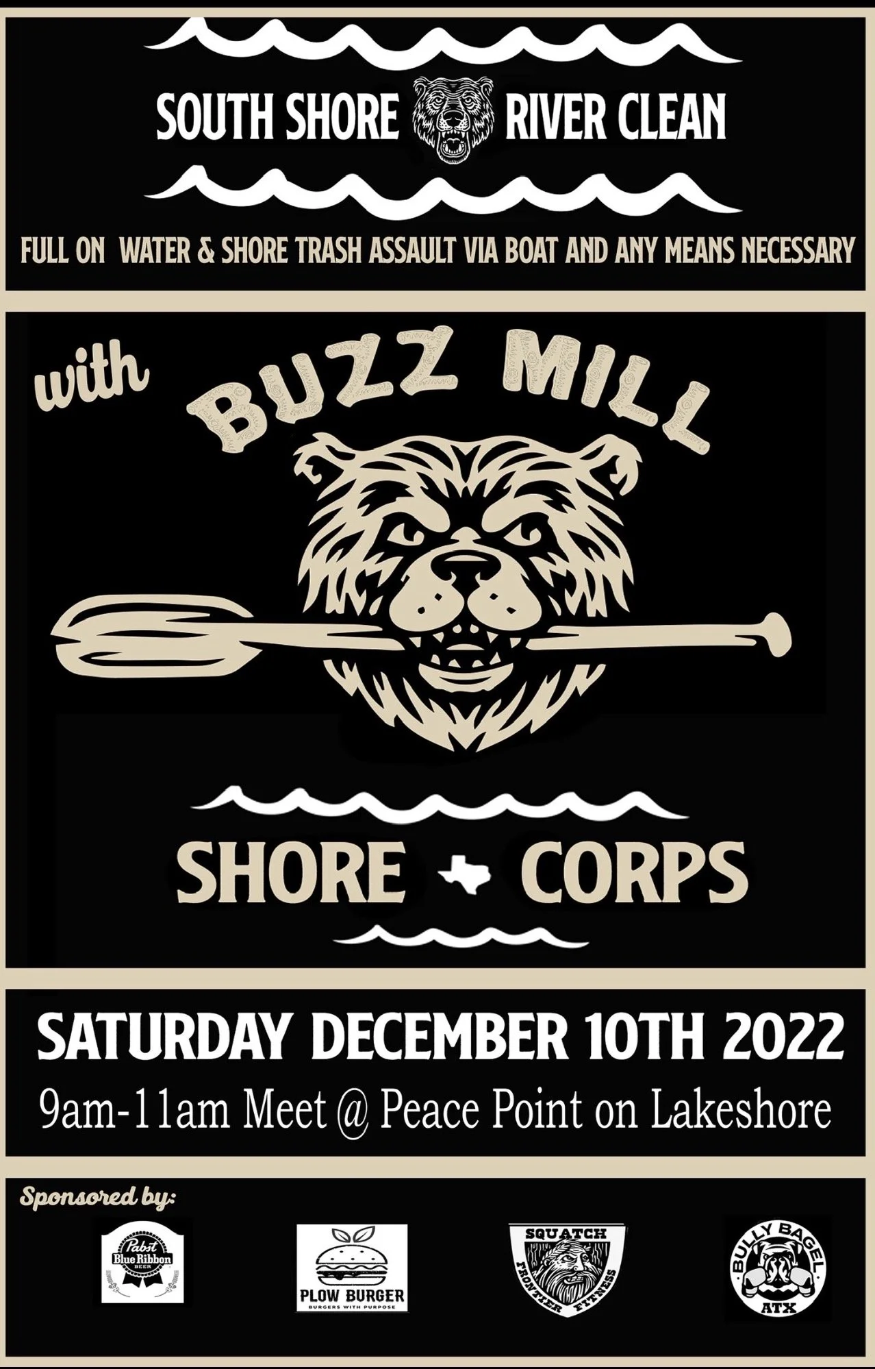 Lady Bird Lake Shore Clean