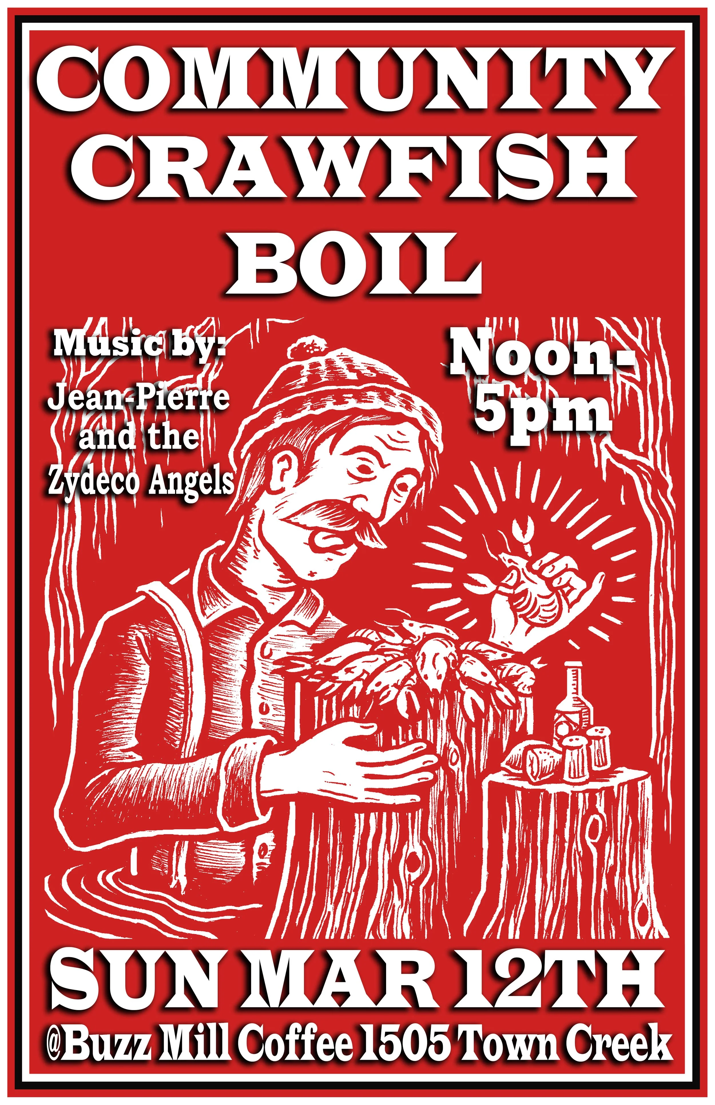 Community Crawfish Boil w/ Live Music 