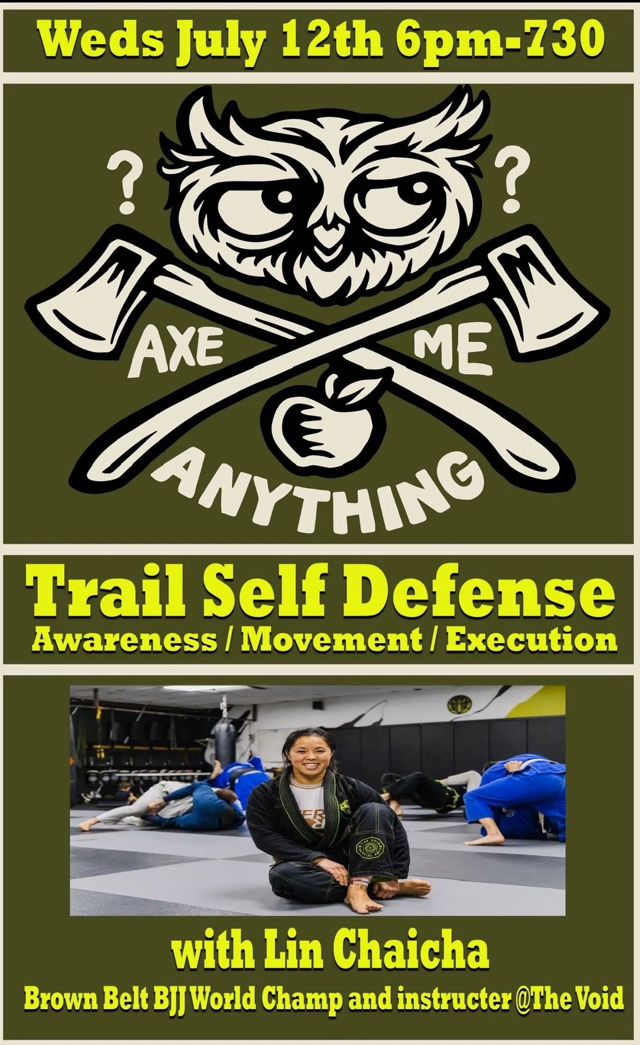 'Axe Me Anything' w/ Lin Chaicha