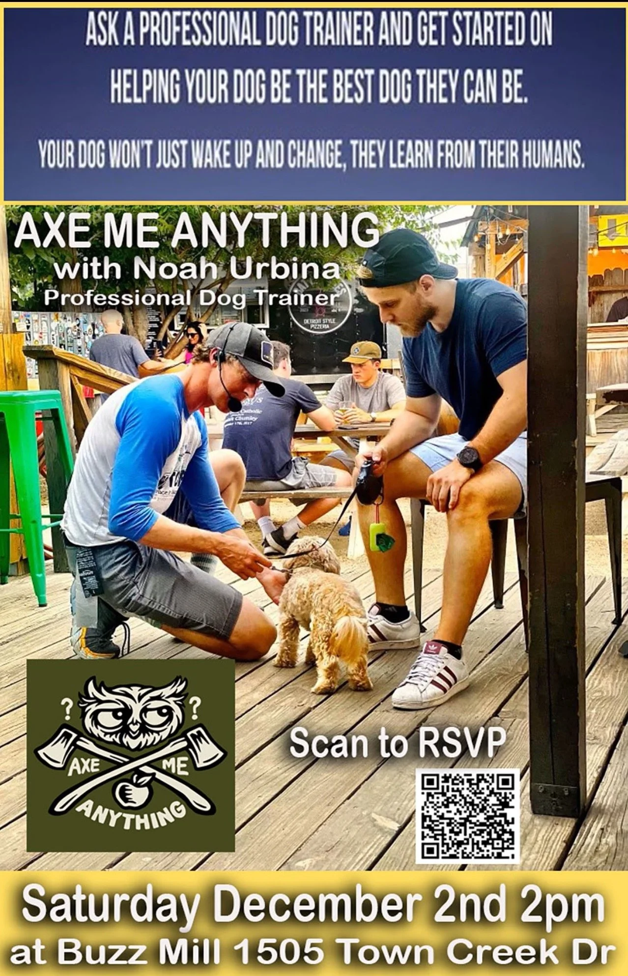 AMA w/ Professional Dog Trainer Noah Joseph 