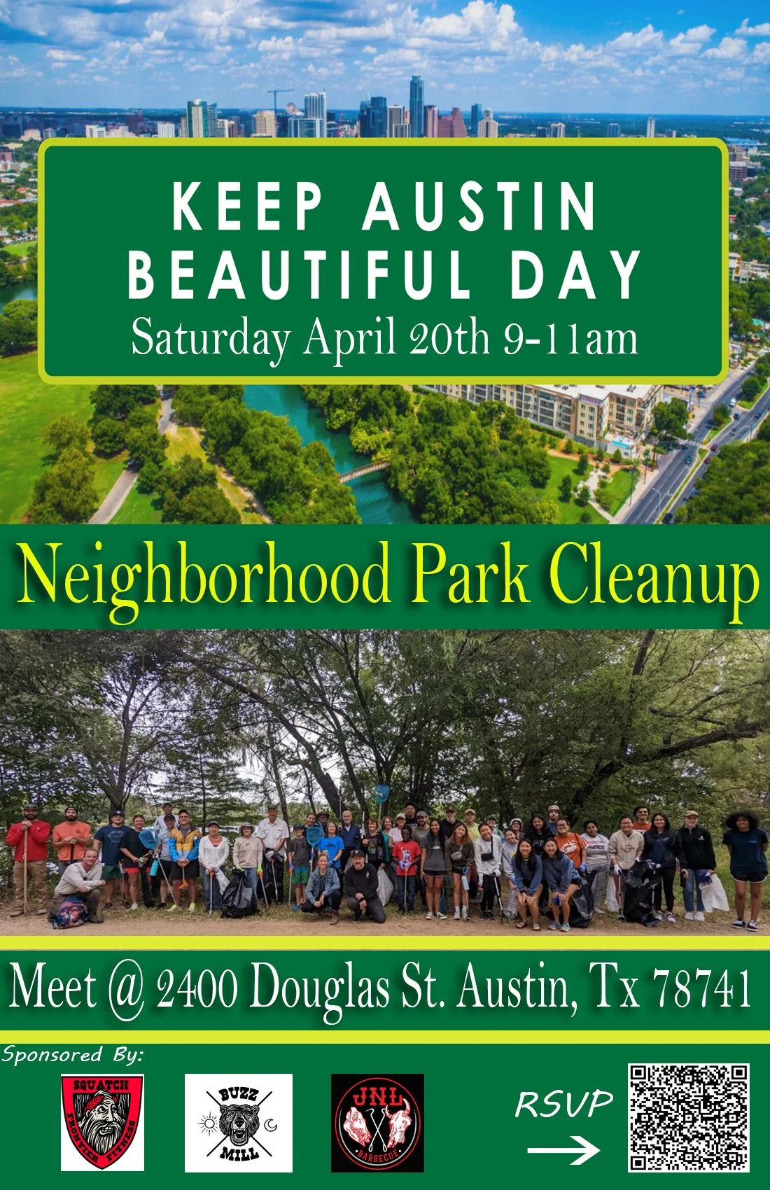 Keep Austin Beautiful Day Neighborhood Cleanup